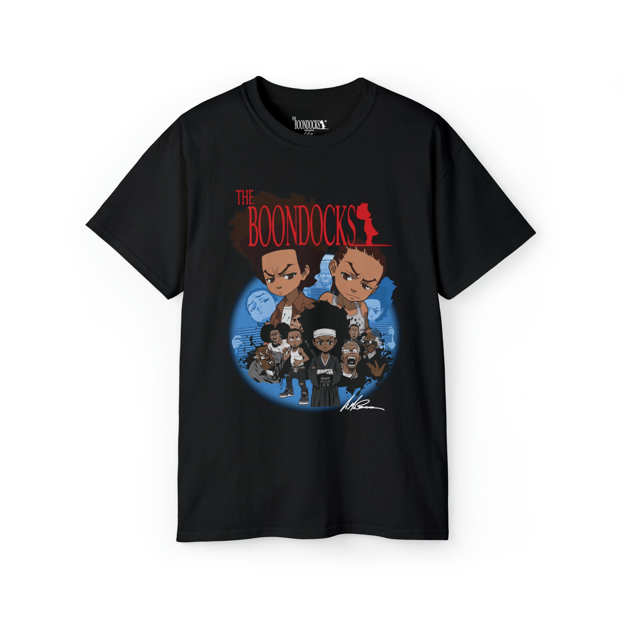 The Boondocks - Movie Poster Black Eco-T-Shirt