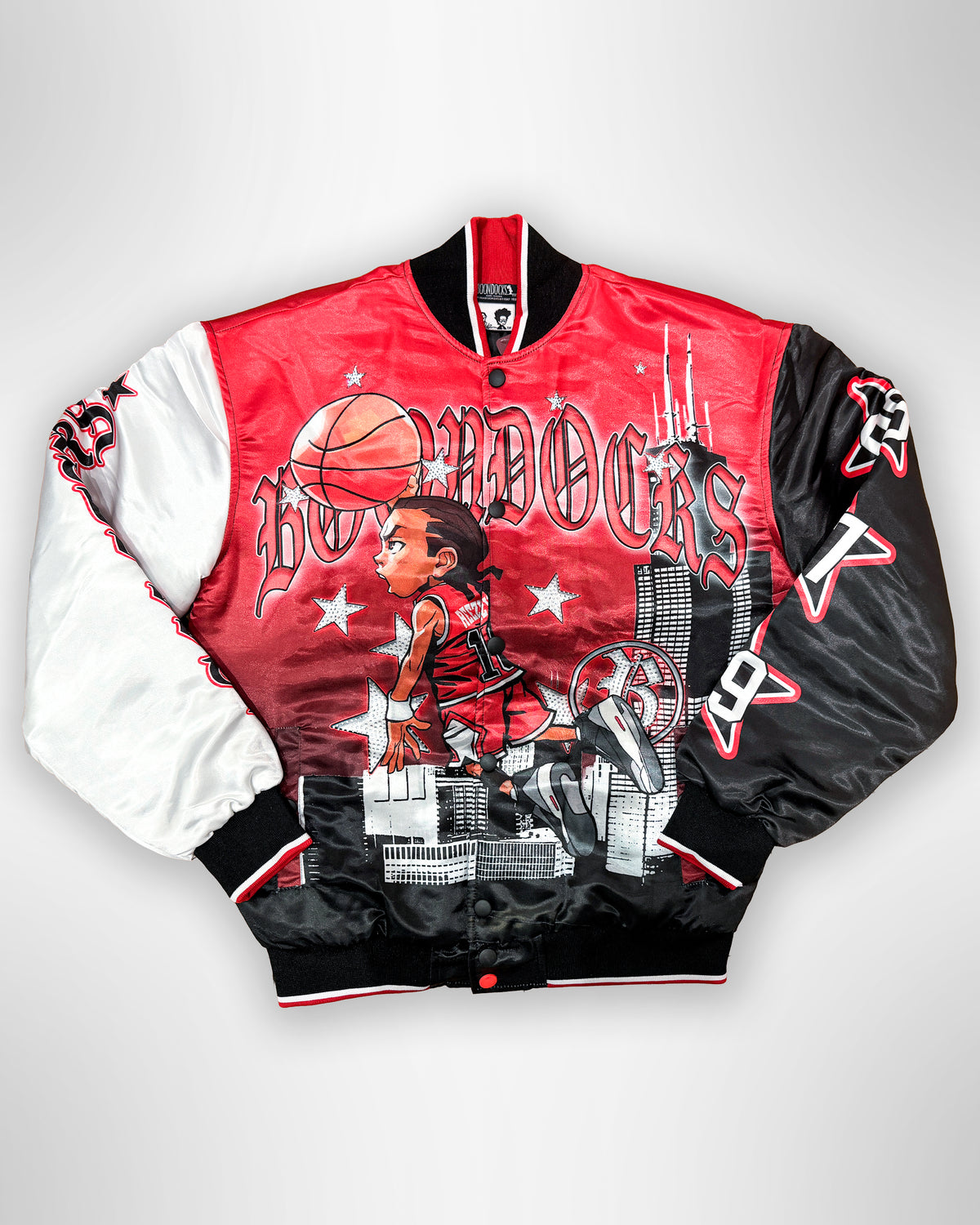The Boondocks Riley “No Easy Buckets” Varsity Jacket