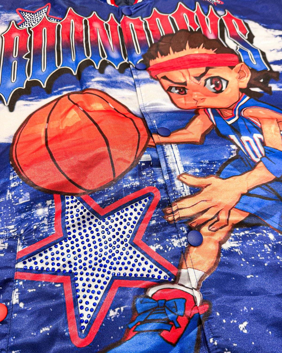 The Boondocks Riley “Full Court Pressure” Varsity Jacket