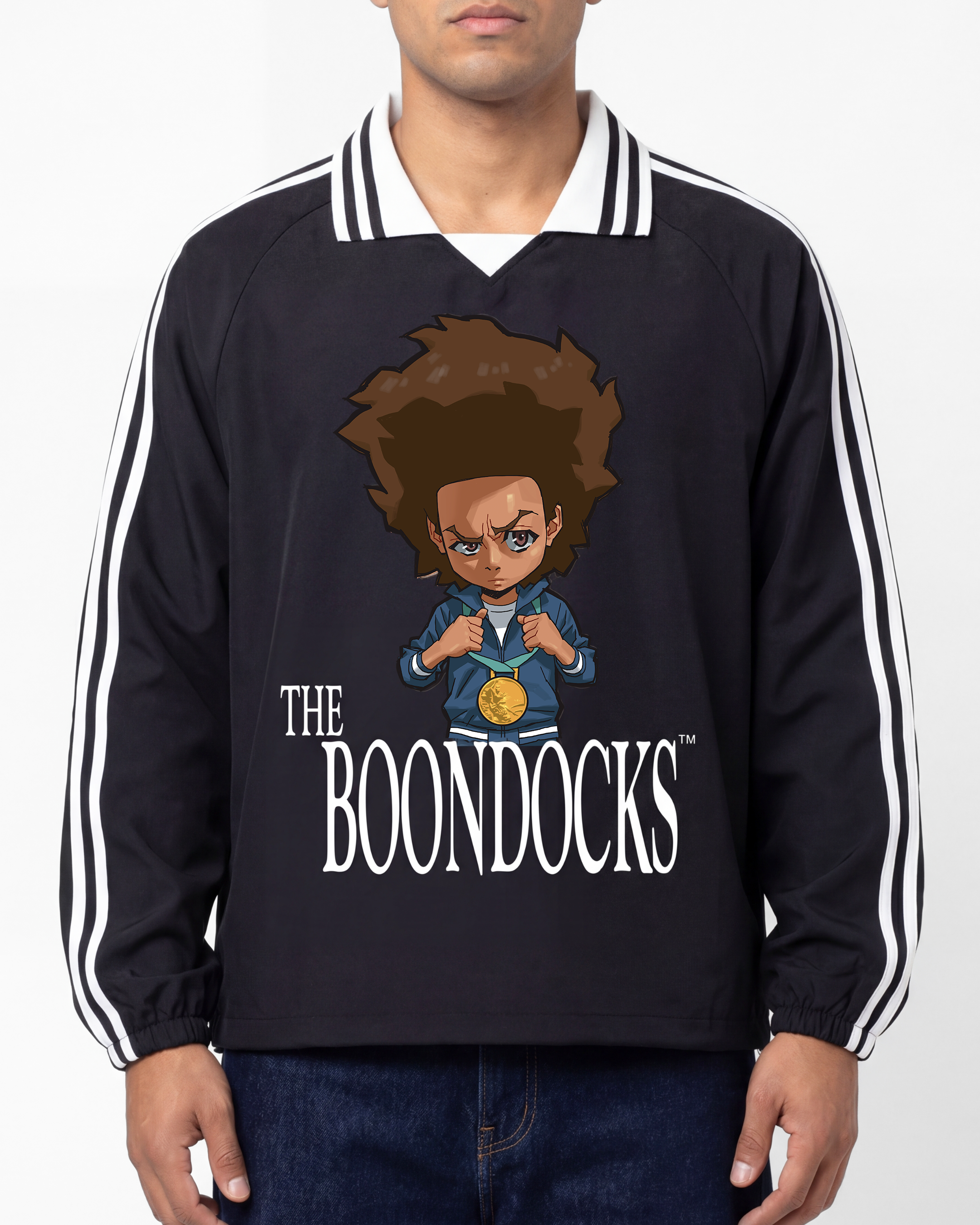 The Boondocks Huey Freeman Champion Sweater