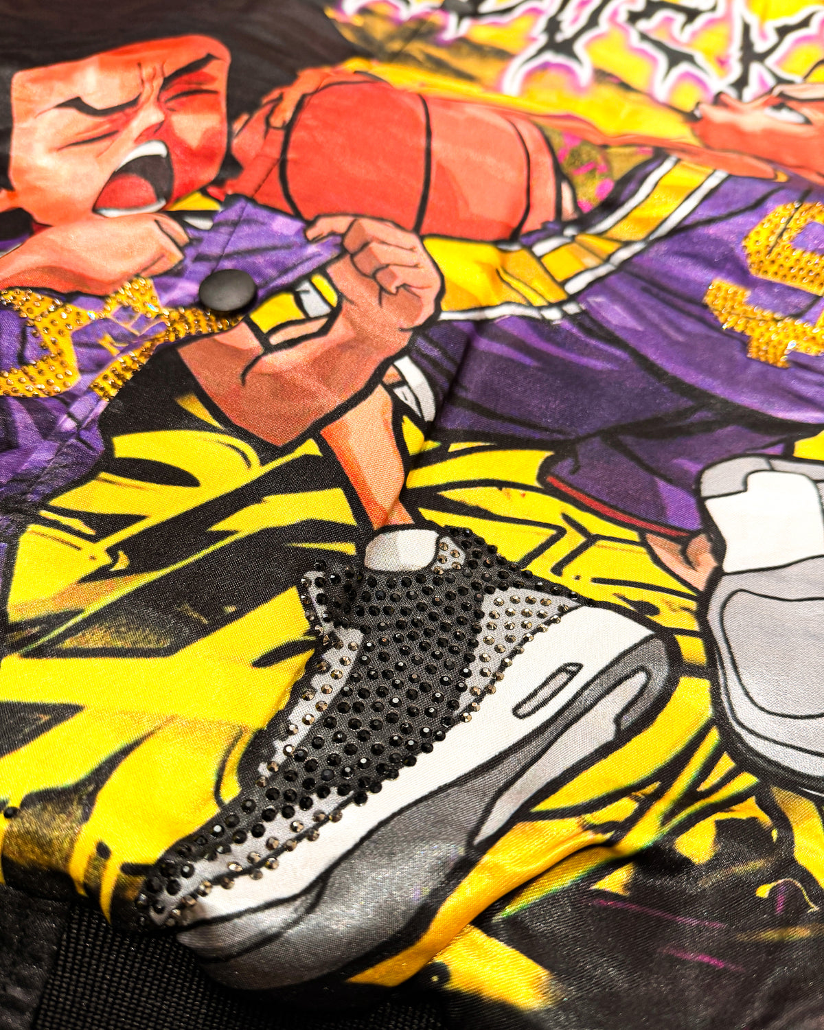 The Boondocks Riley & Huey “Woodcrest Court Kings” Varsity Jacket