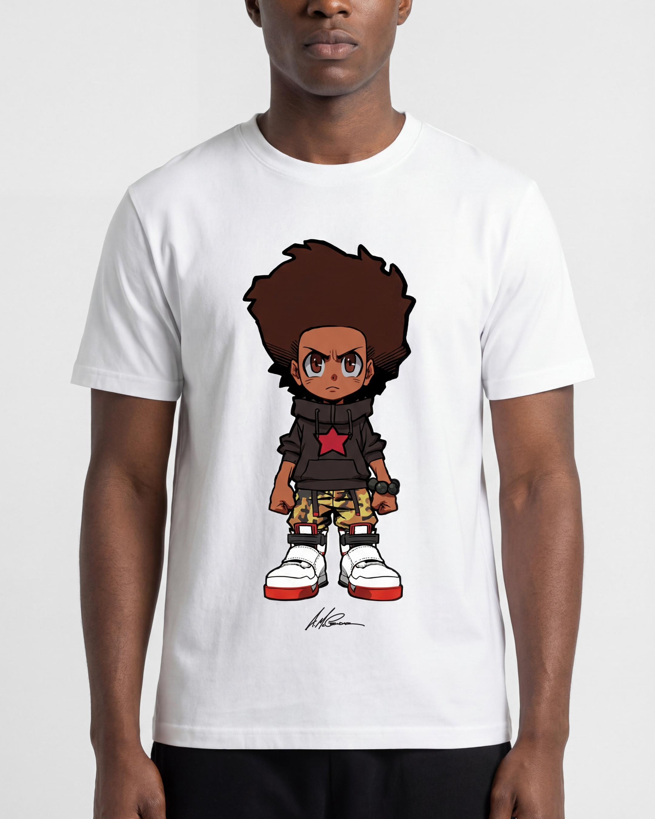The Boondocks Huey Freeman Stand Firm T-Shirt