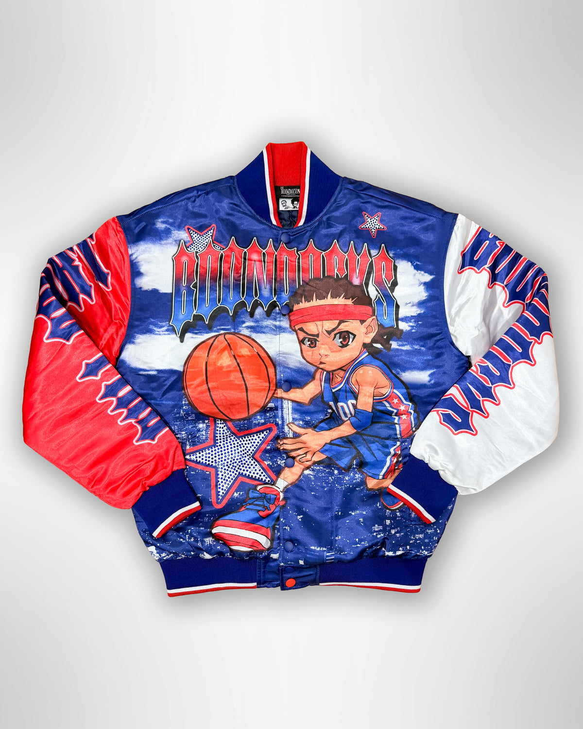 The Boondocks Riley “Full Court Pressure” Varsity Jacket