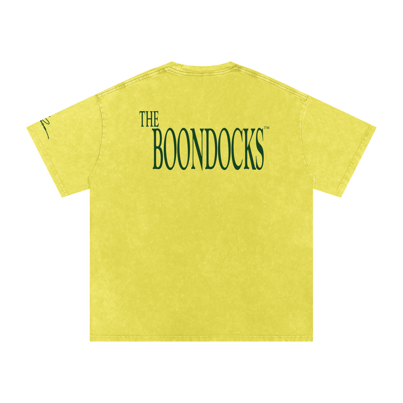 The Boondocks Huey Lab State Acid Washed Oversized T-Shirt