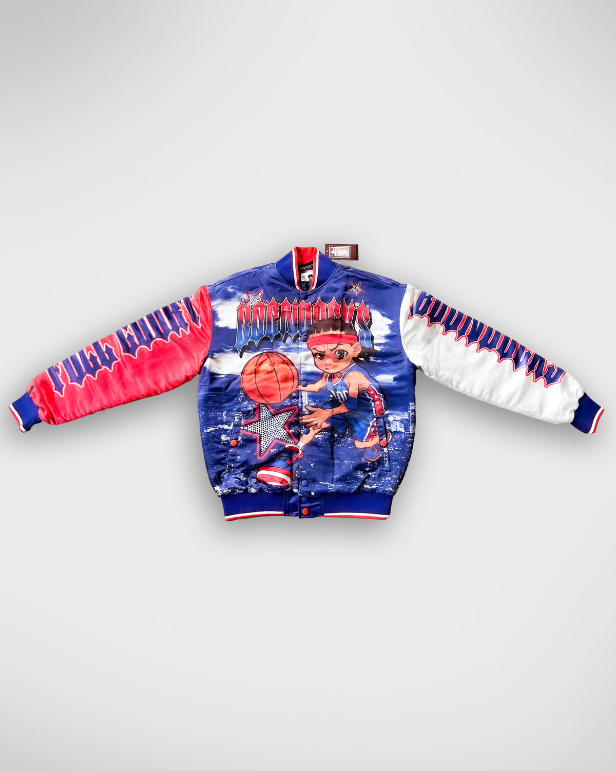 The Boondocks Riley “Full Court Pressure” Varsity Jacket