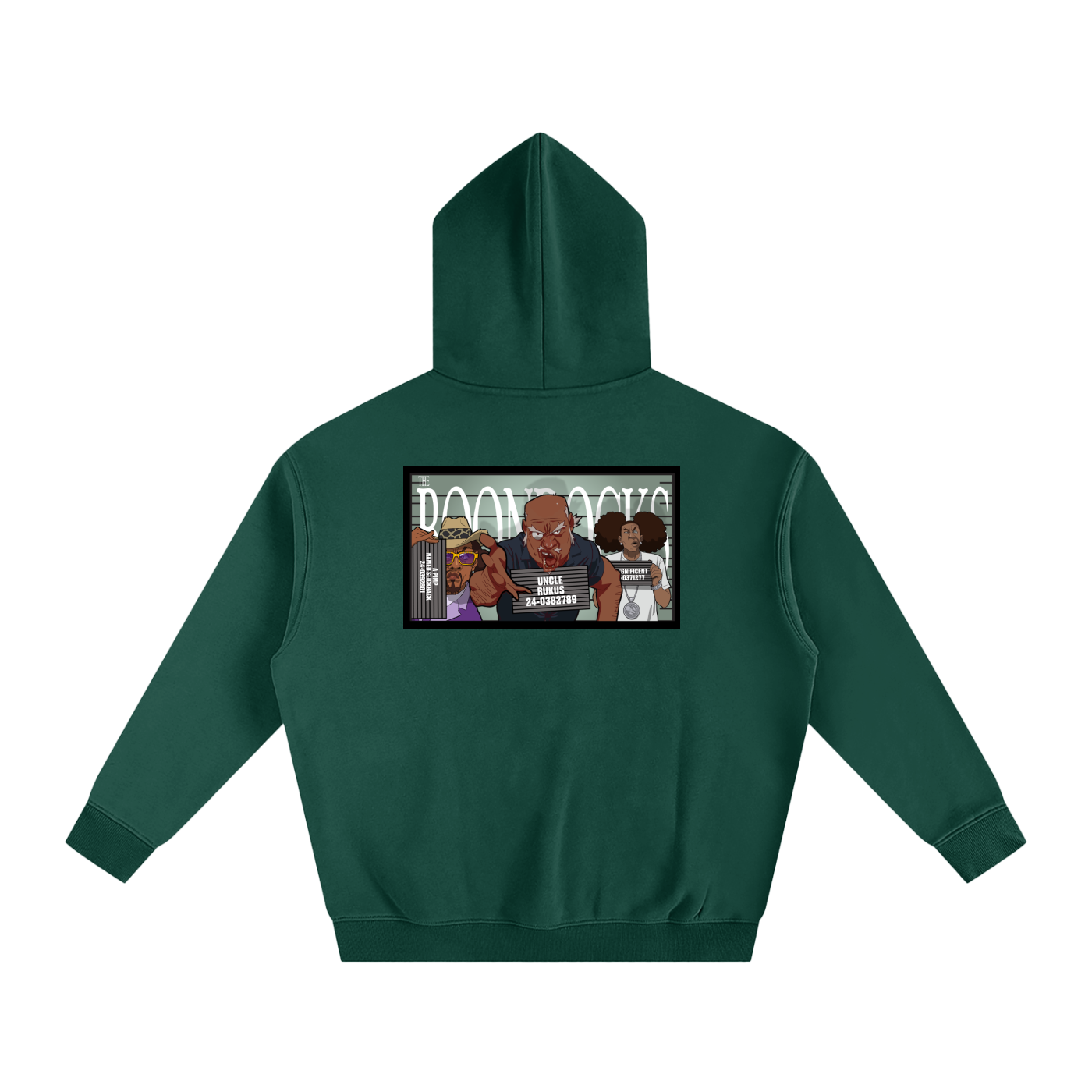 The Boondocks Woodcrest Public Enemies Mugshot Hoodie