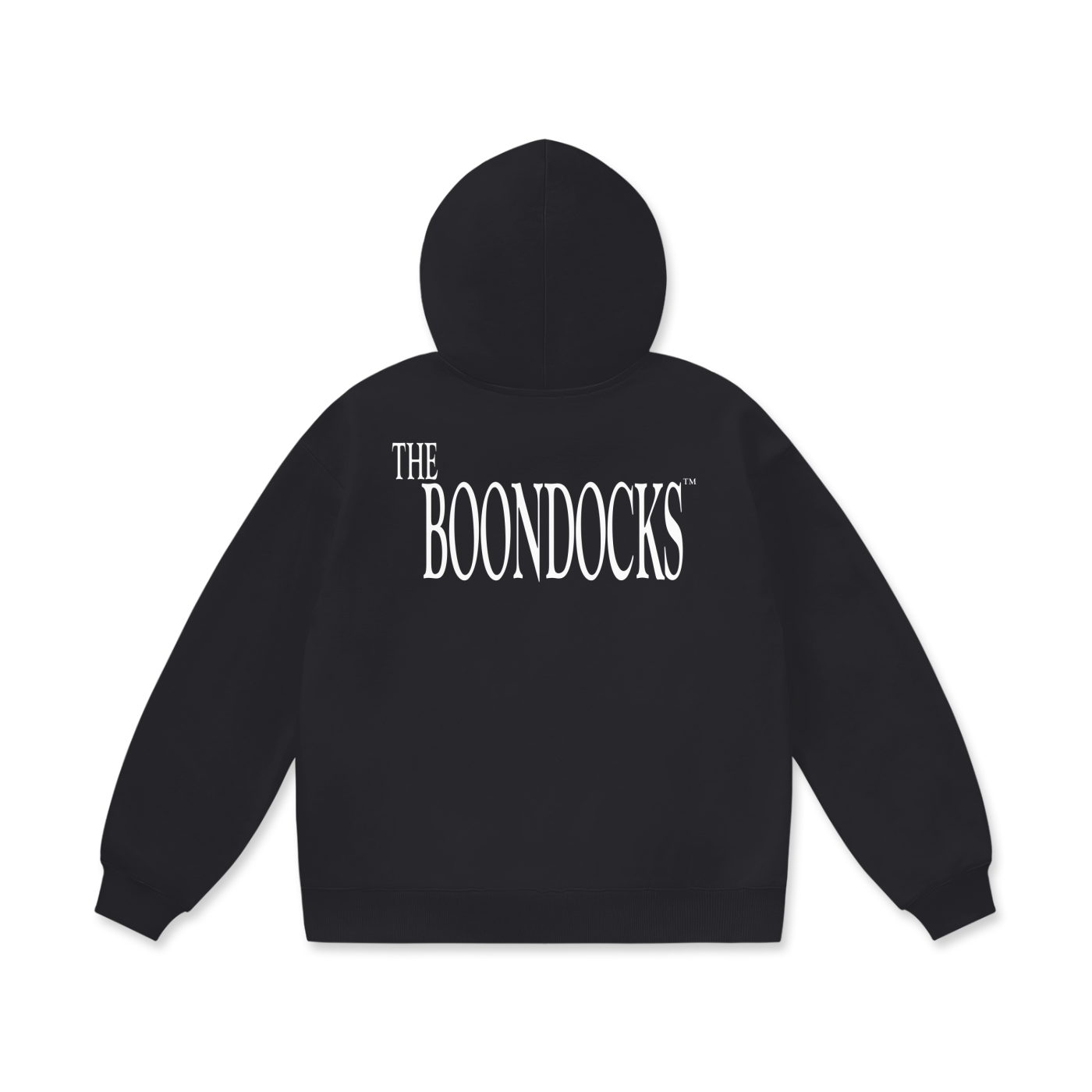 The Boondocks Riley Hands Out Oversize Heavyweight Black Hoodie