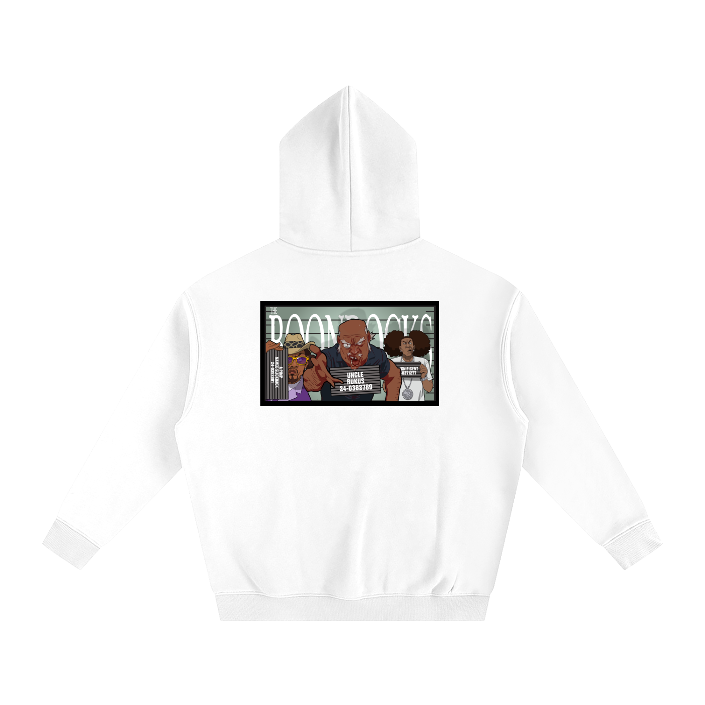 The Boondocks Woodcrest Public Enemies Mugshot Hoodie