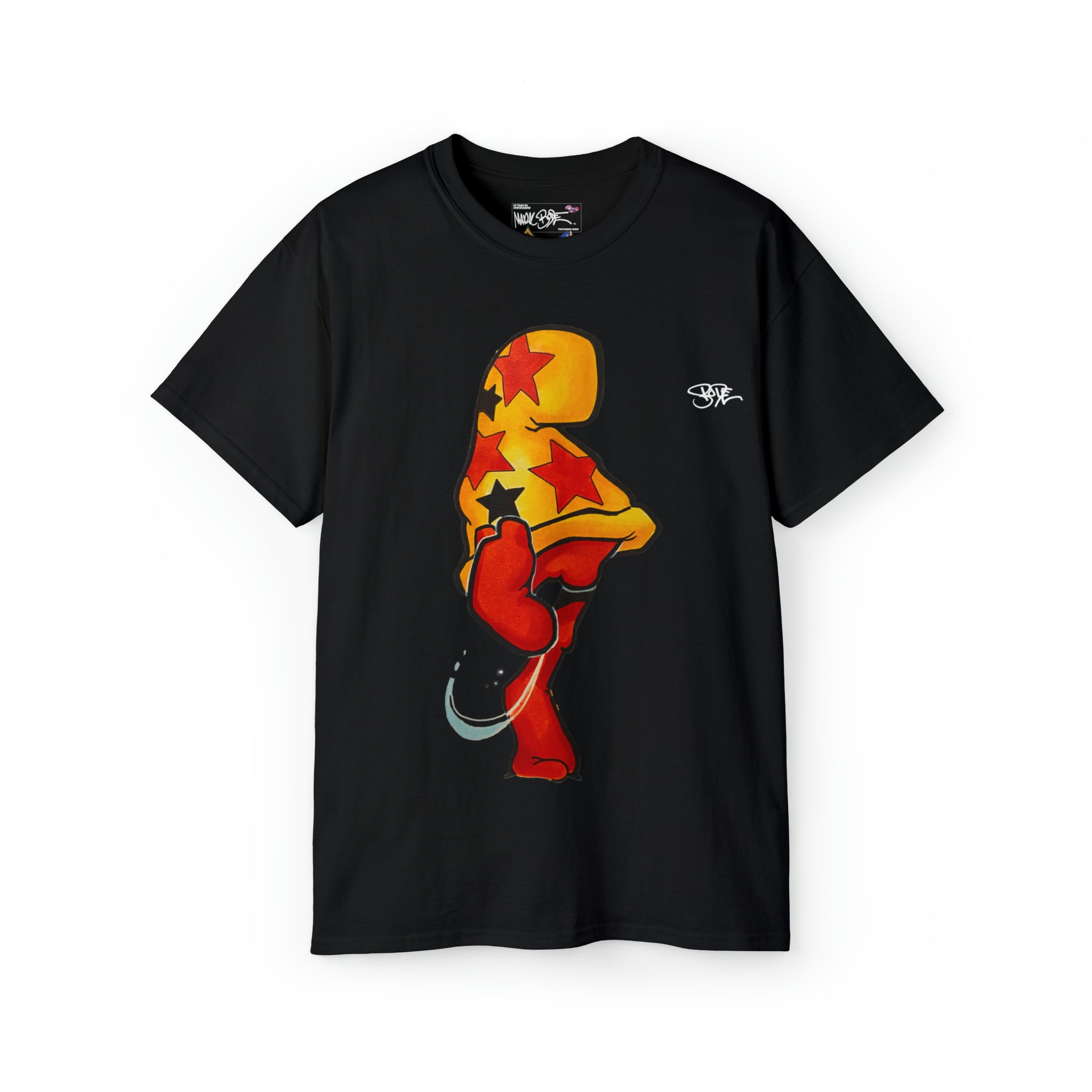 Bode Creed "Classic Cheech Drawing" Limited Edition Tee Black