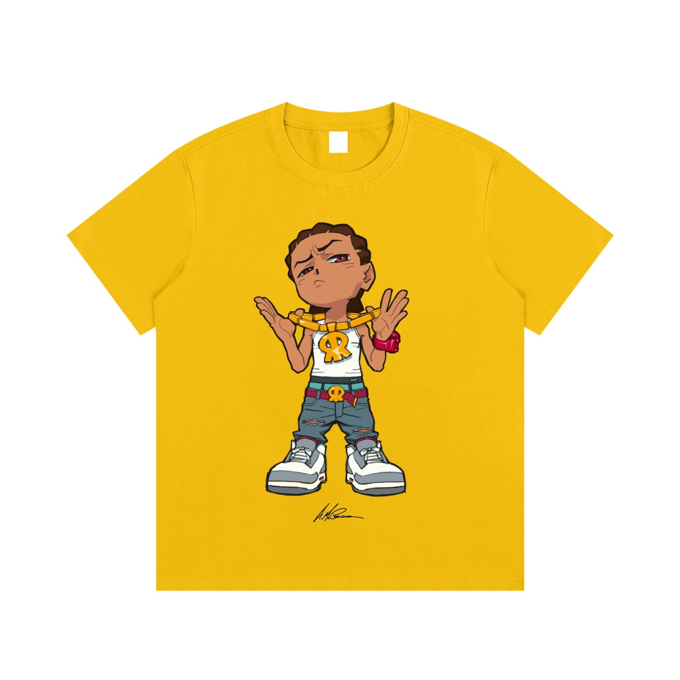 The Boondocks Riley Freeman Big Flex T-Shirt