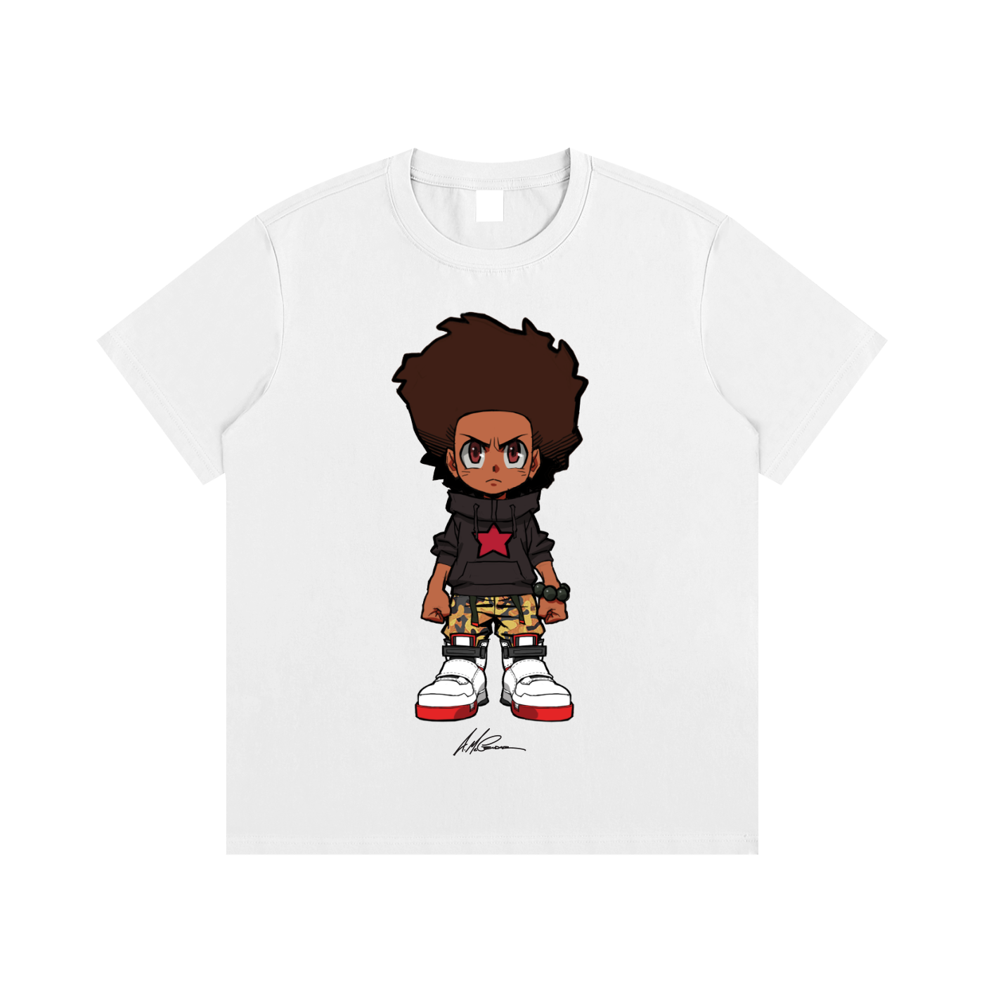 The Boondocks Huey Freeman Stand Firm T-Shirt