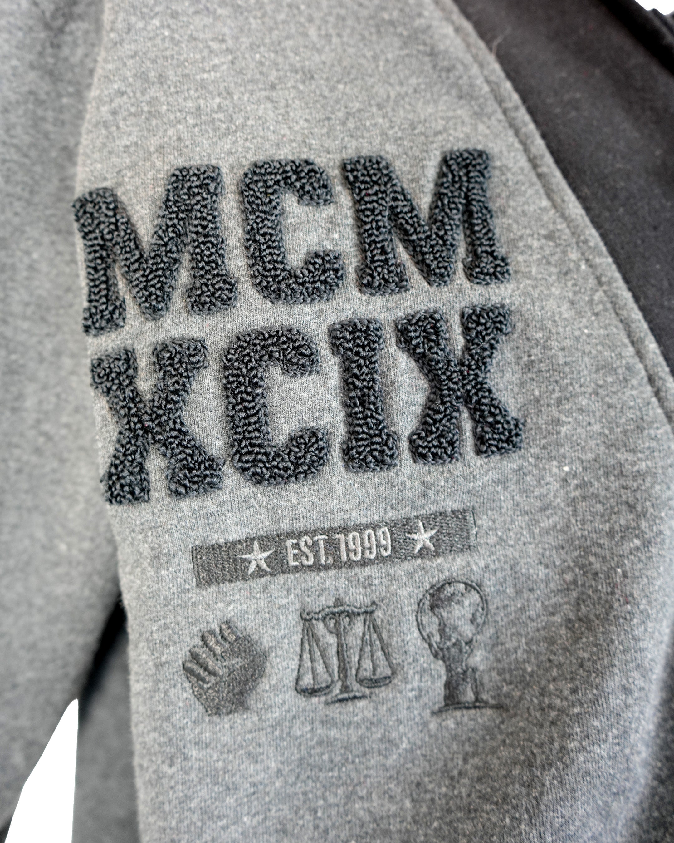 The Boondocks Huey Football Knit Black Cardigan