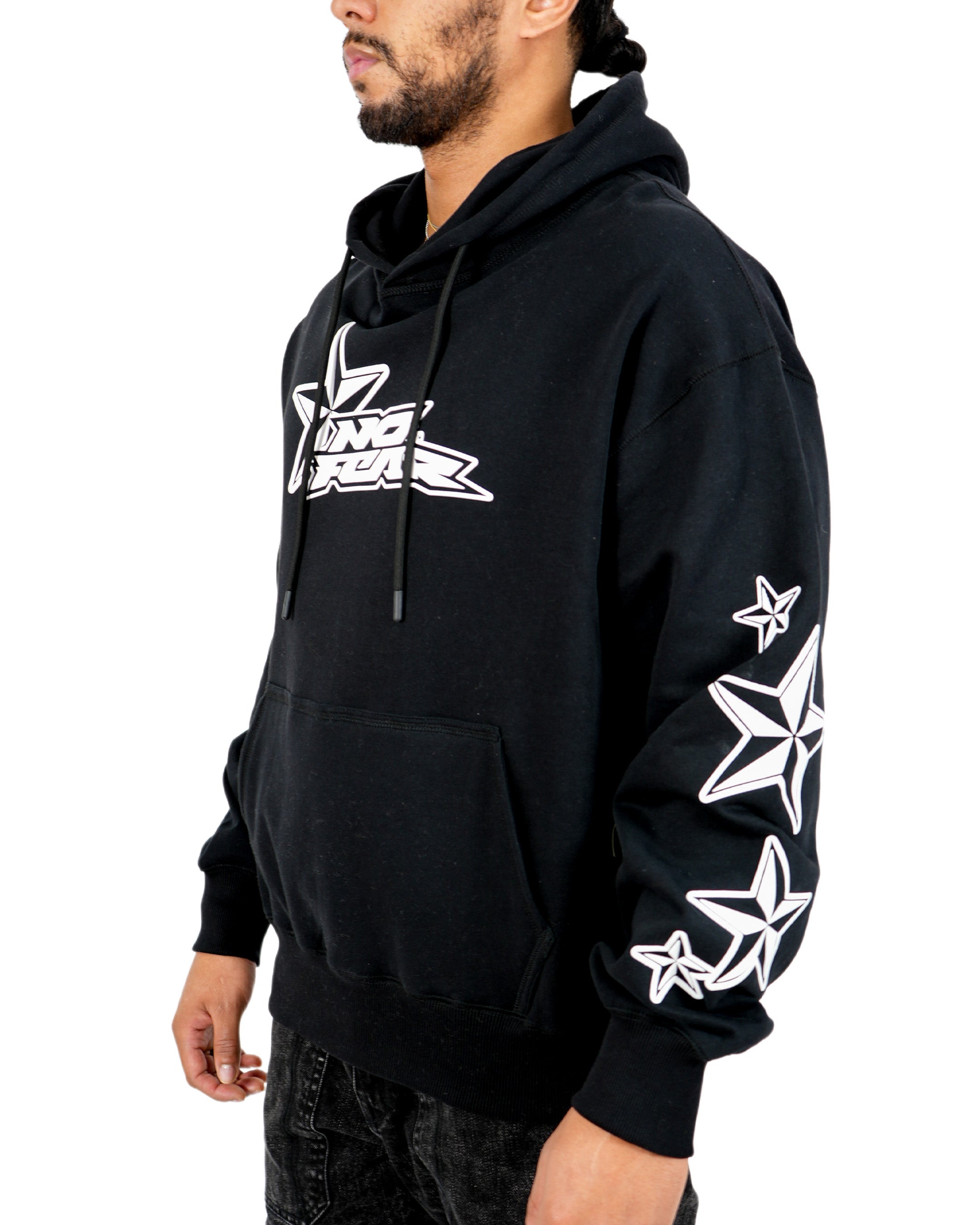 No Fear - Fearless Star sudadera con capucha negra