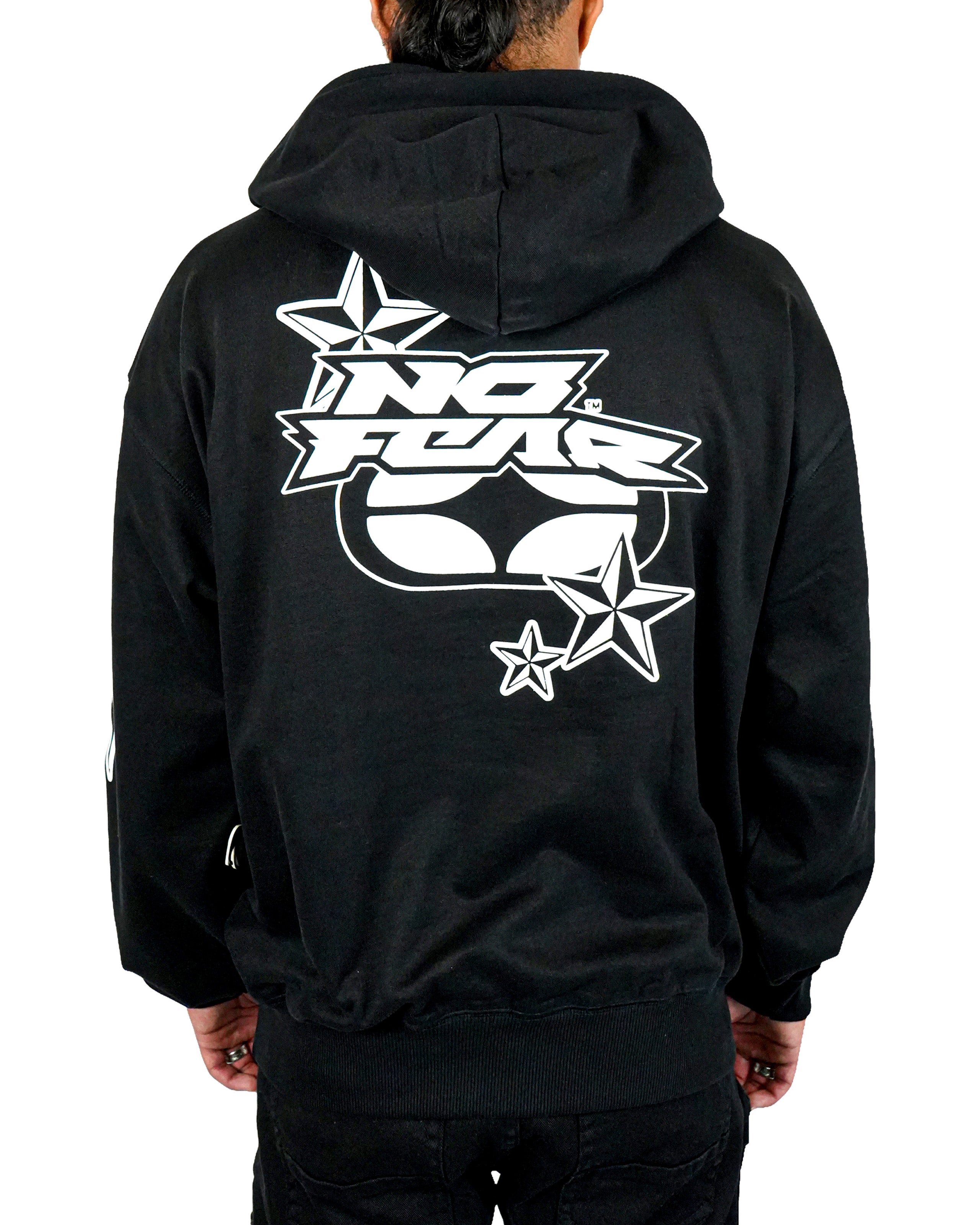 No Fear - Fearless Star sudadera con capucha negra