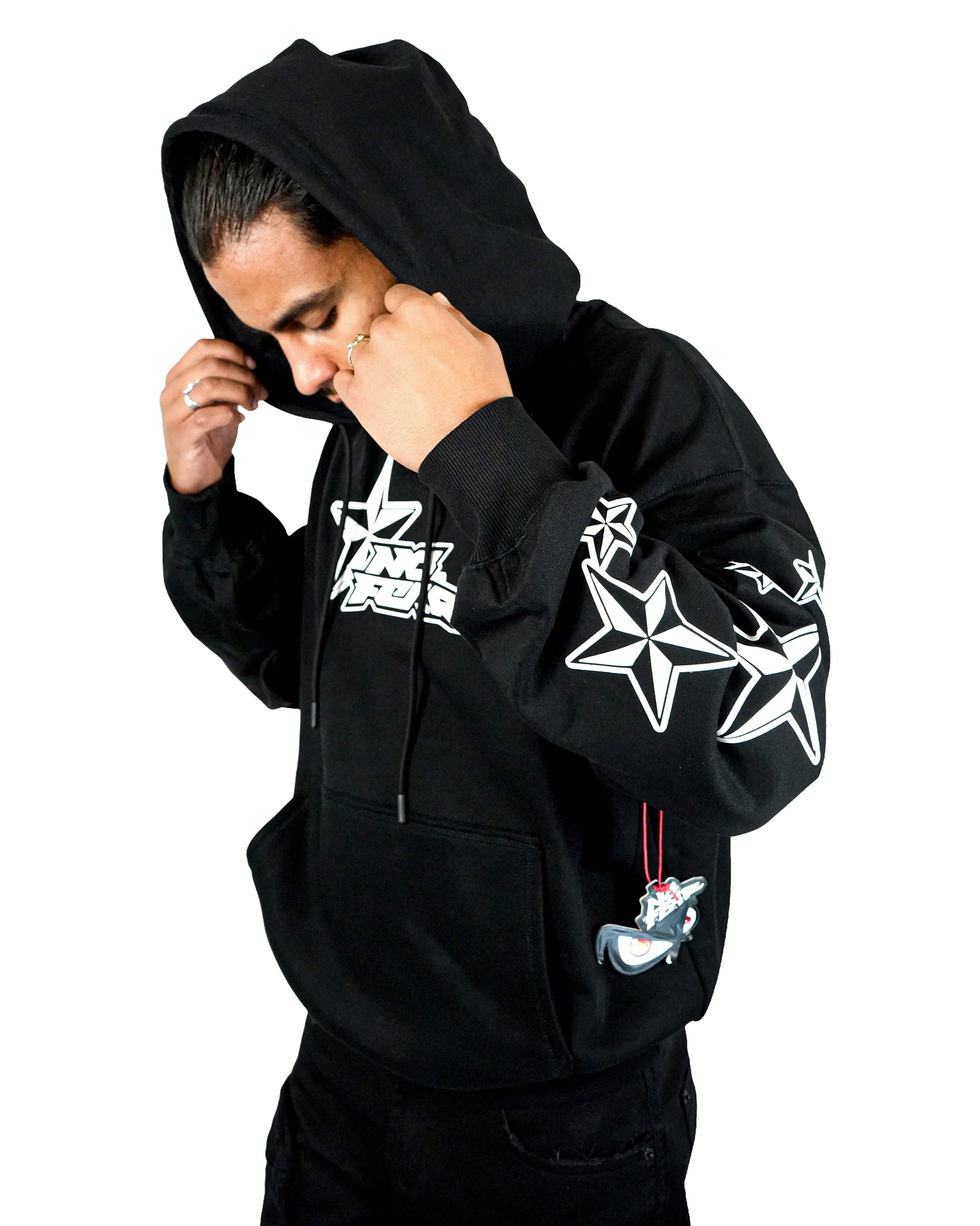 No Fear - Fearless Star sudadera con capucha negra