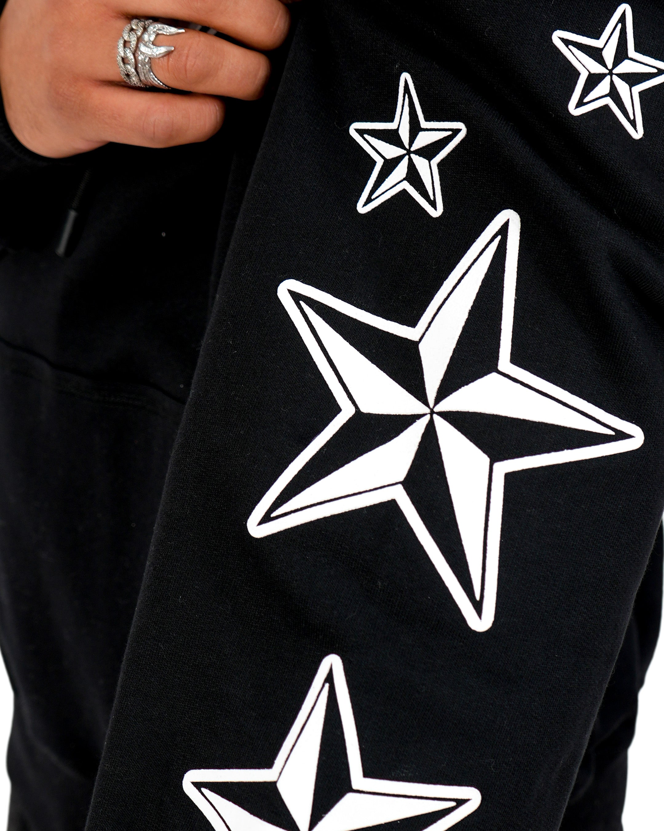 No Fear - Fearless Star sudadera con capucha negra