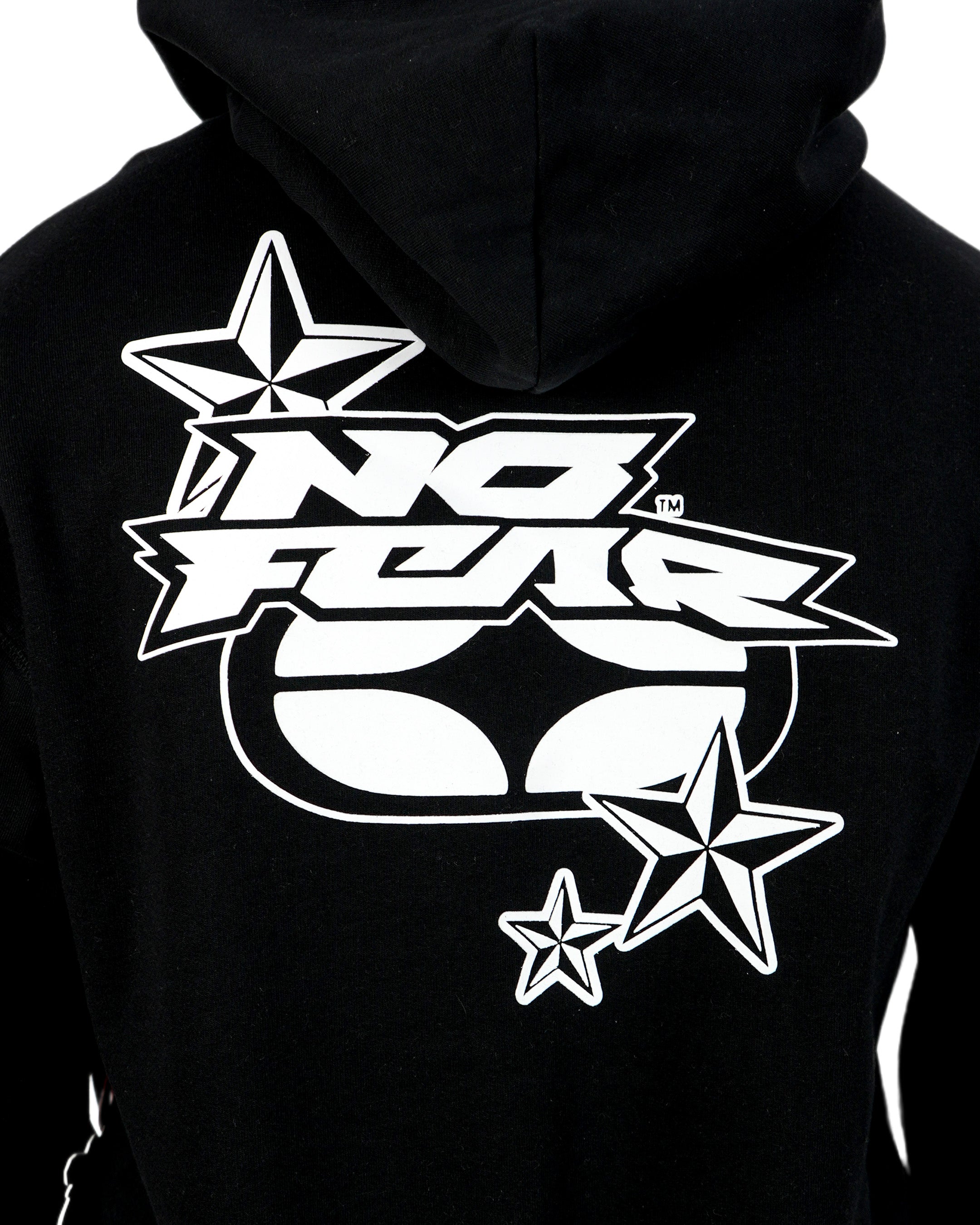 No Fear - Fearless Star sudadera con capucha negra