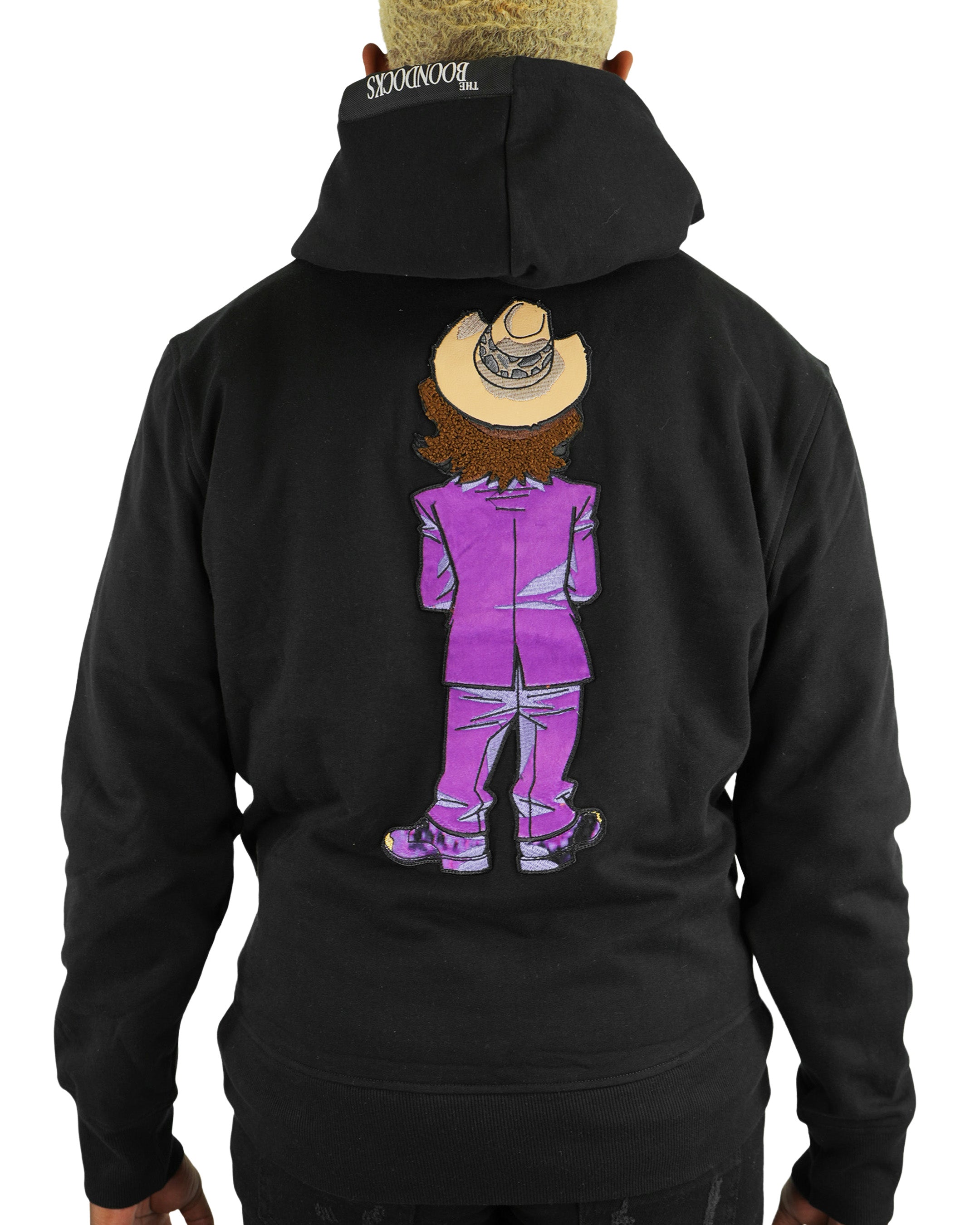 The Boondocks - A Pimp Named Slickback Black Hoodie