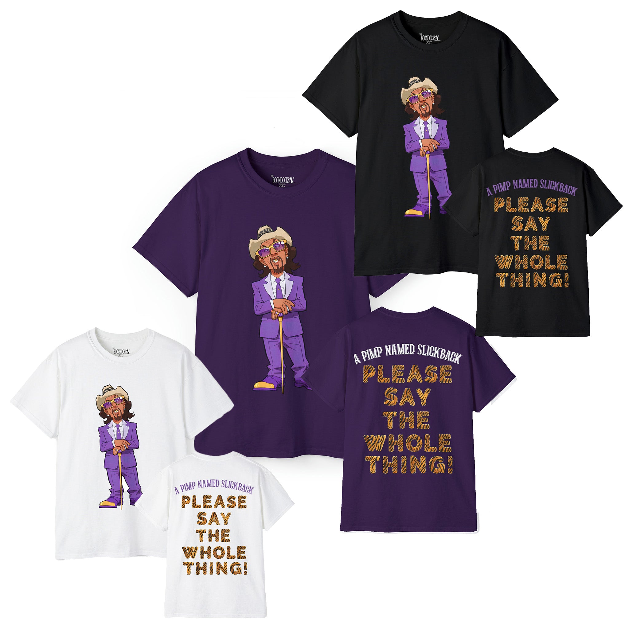 The Boondocks - A Pimp Named Slickback Eco T-Shirt