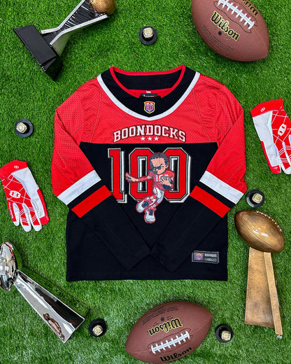 The Boondocks Riley Football Knit Red Jersey