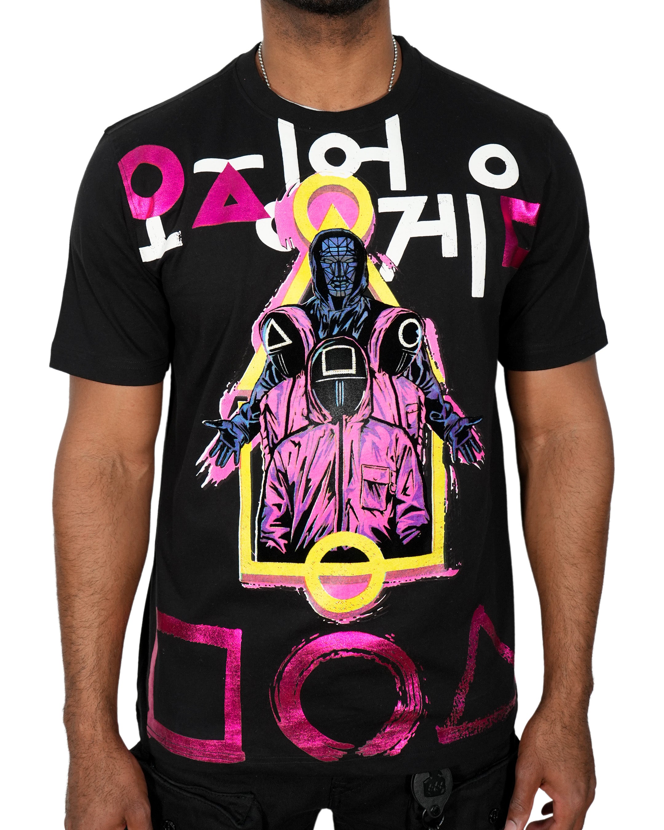 Squid Games - The Frontman’s Game Black T-Shirt