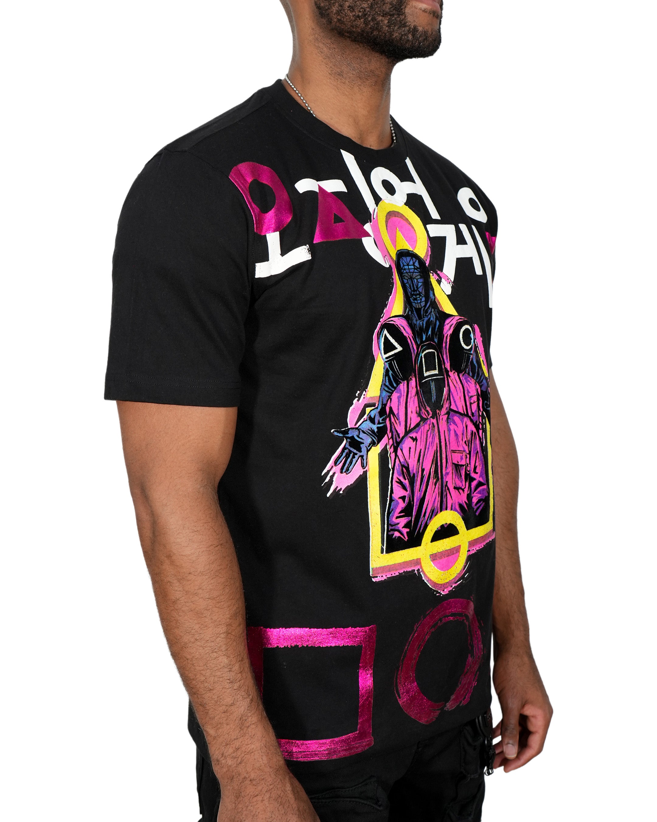 Squid Games - The Frontman’s Game Black T-Shirt