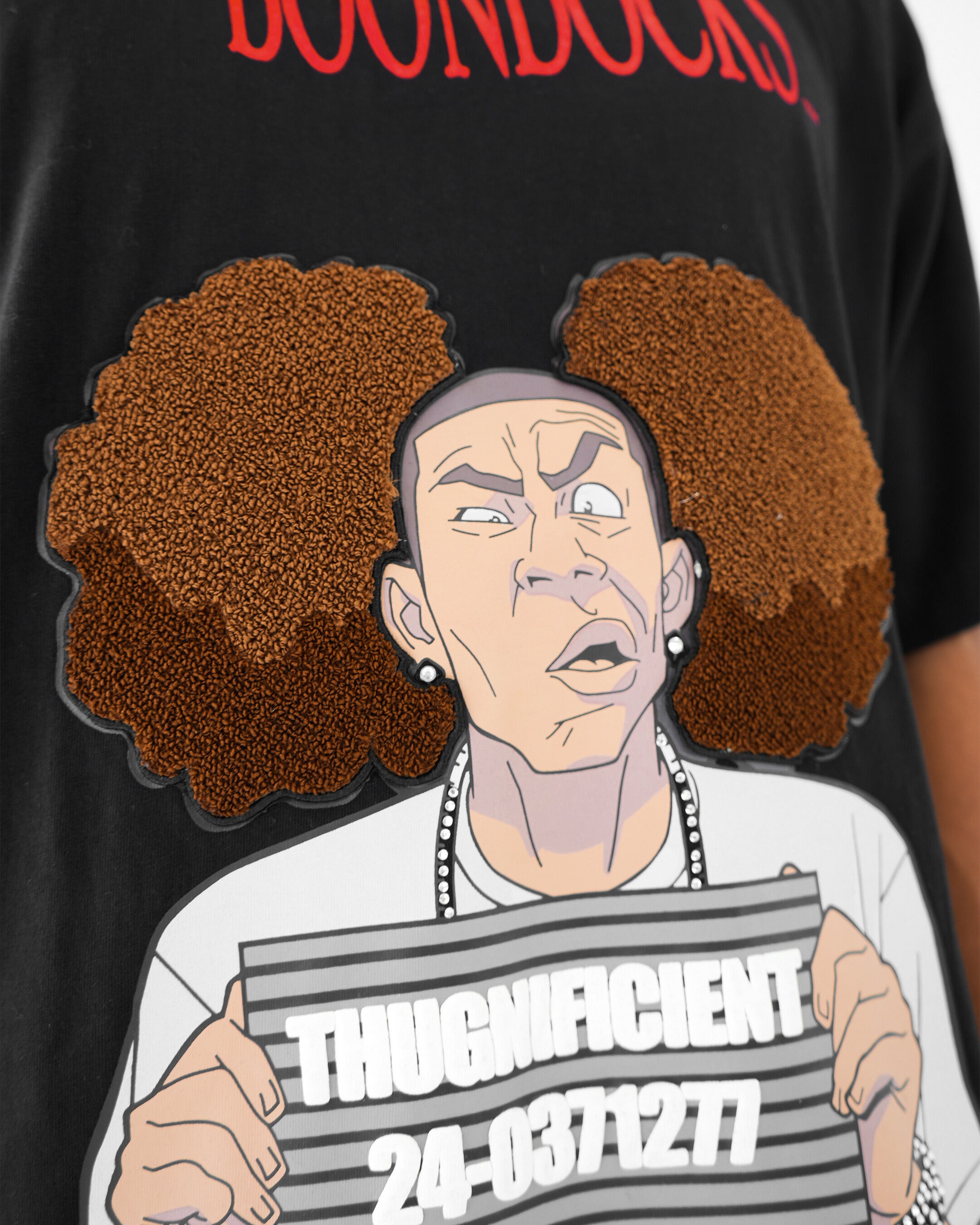 The Boondocks Booked But Still Magnificent Black T-Shirt