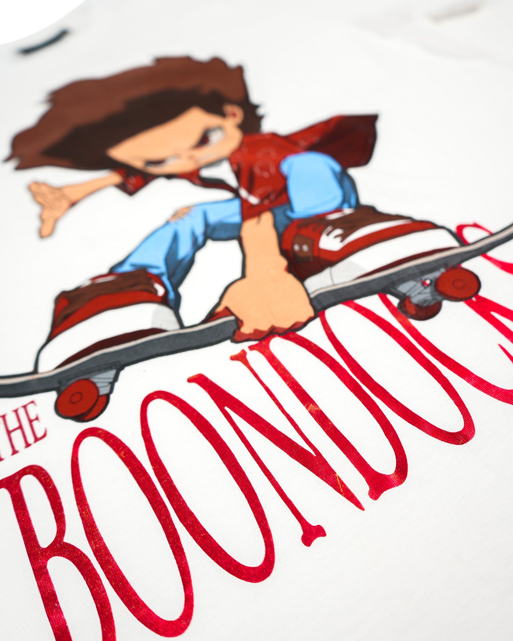 The Boondocks - Huey Air White T-Shirt