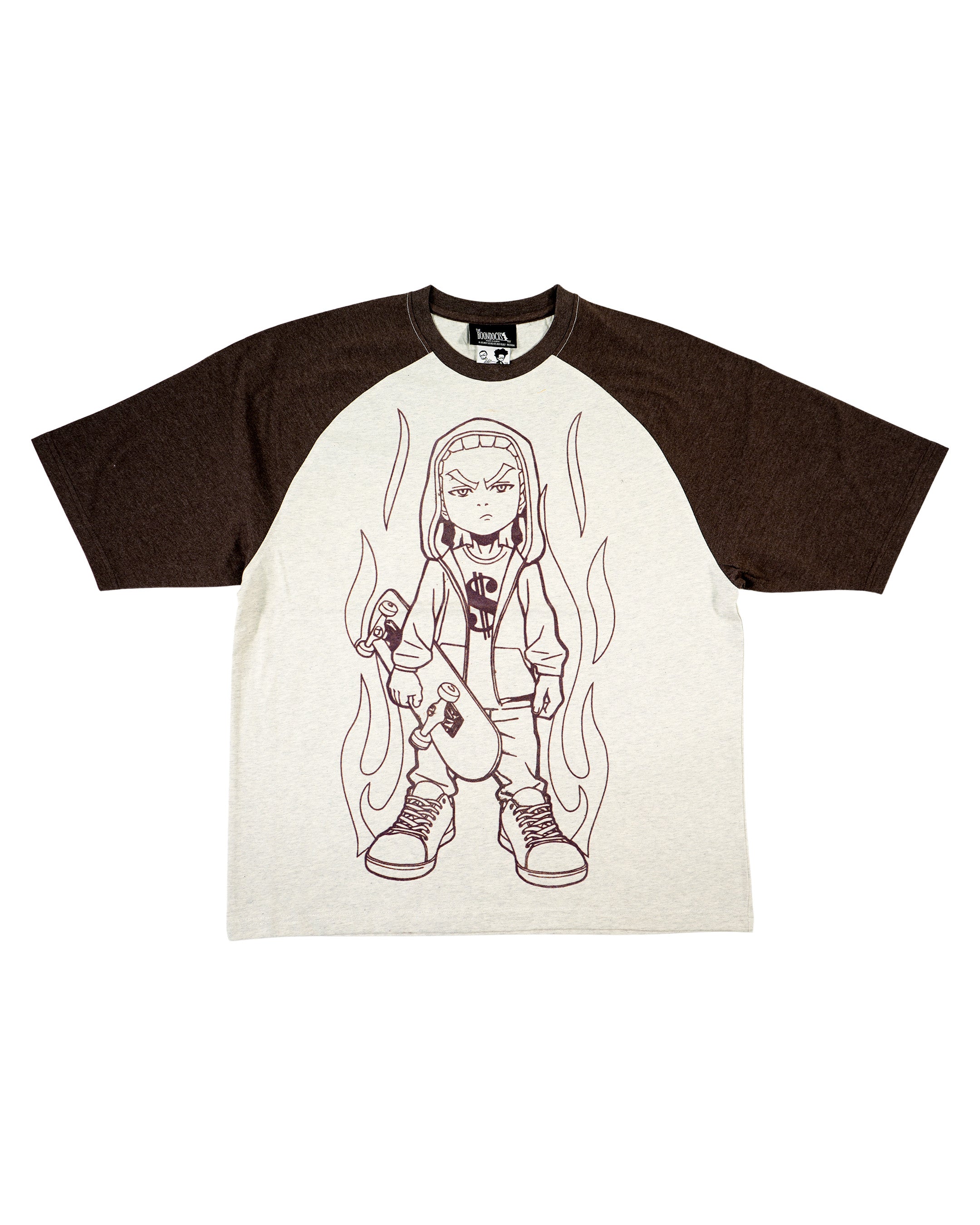 The Boondocks - Riley Skater Oatmeal T-Shirt