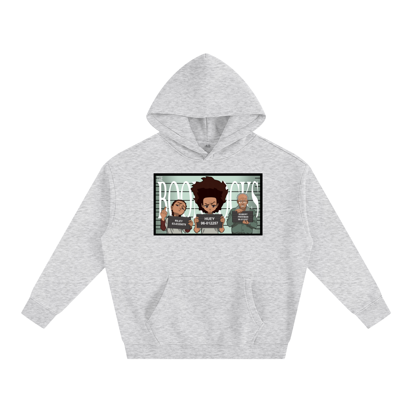 The Boondocks Woodcrest Public Enemies Mugshot Hoodie