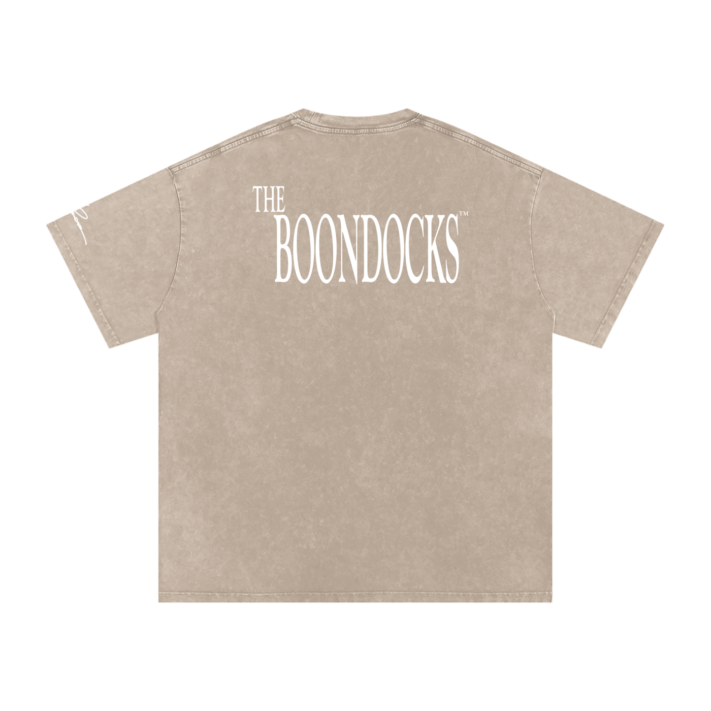The Boondocks Villains Line Up Oversize Acid Wash T-Shirt