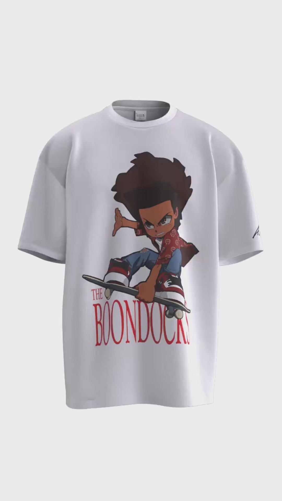The Boondocks - Huey Air White T-Shirt