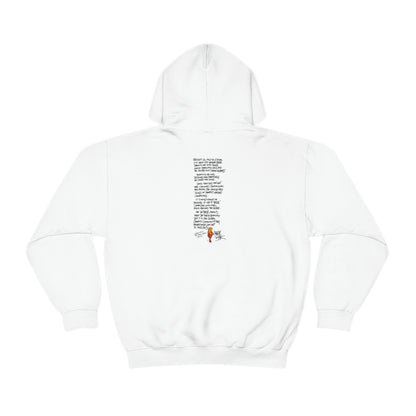 Bode Creed "Classic Cheech Drawing" Limited Edition 2-Sided Hoodie White