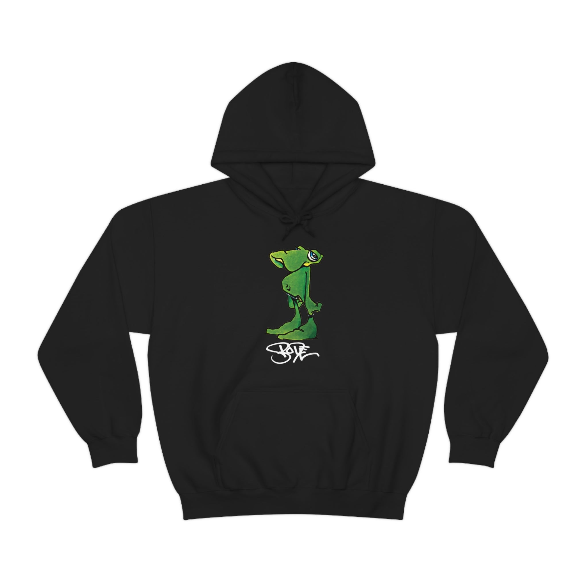 Bode Classic Da'Lizard Edición Limitada Sudadera con capucha de doble cara Negro