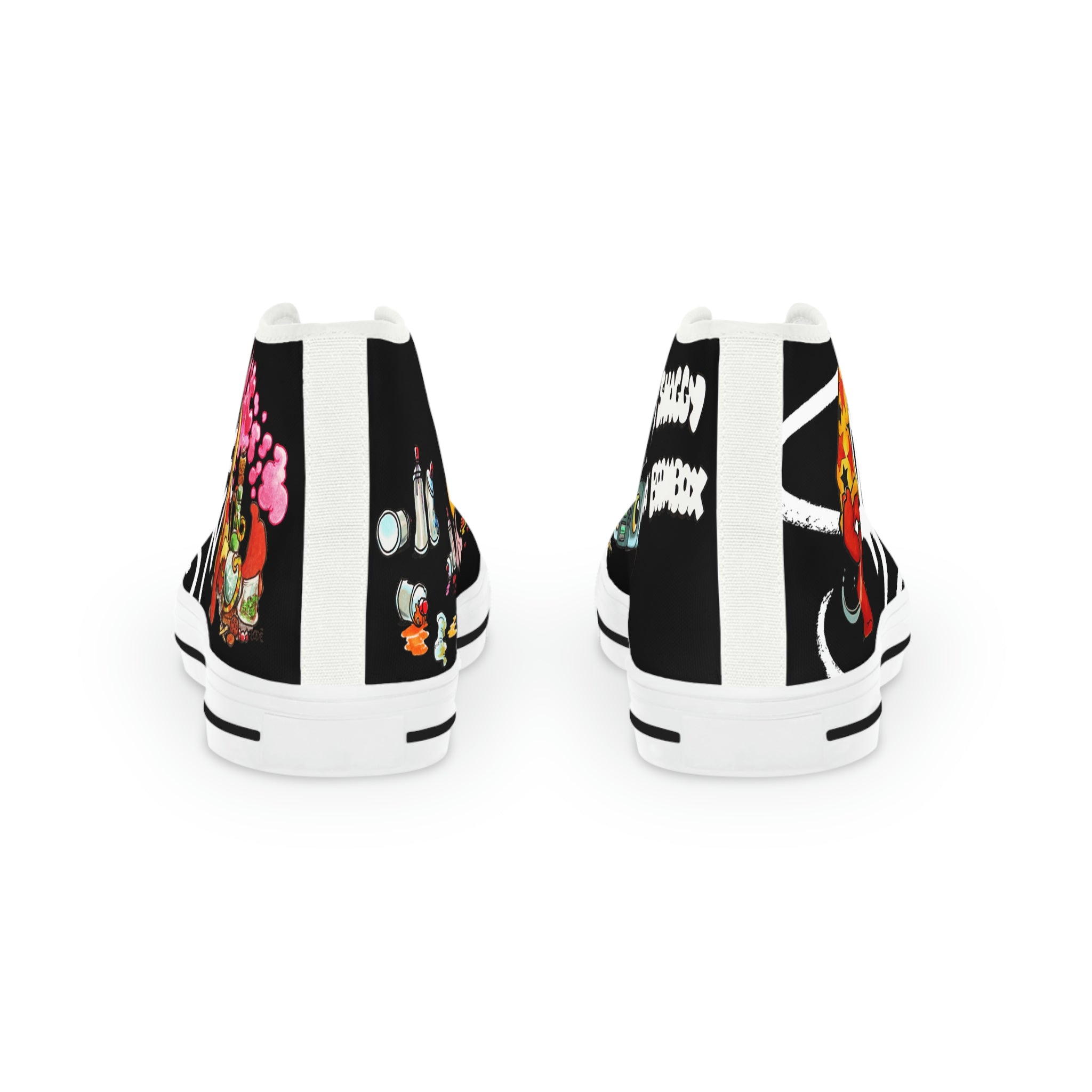 The "BODE CANVAS" Hi-Top Black #1