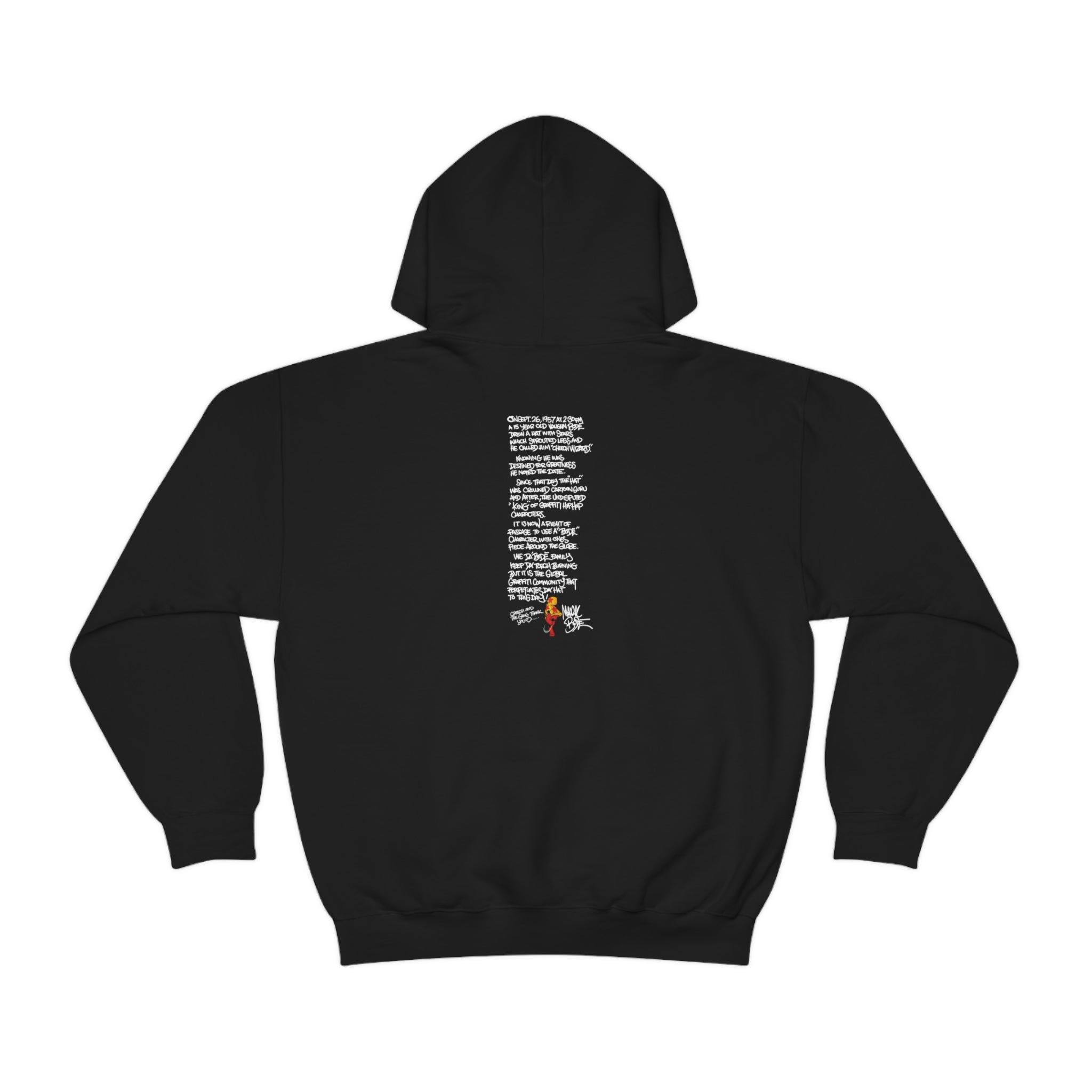Bode Classic Da'Lizard Edición Limitada Sudadera con capucha de doble cara Negro
