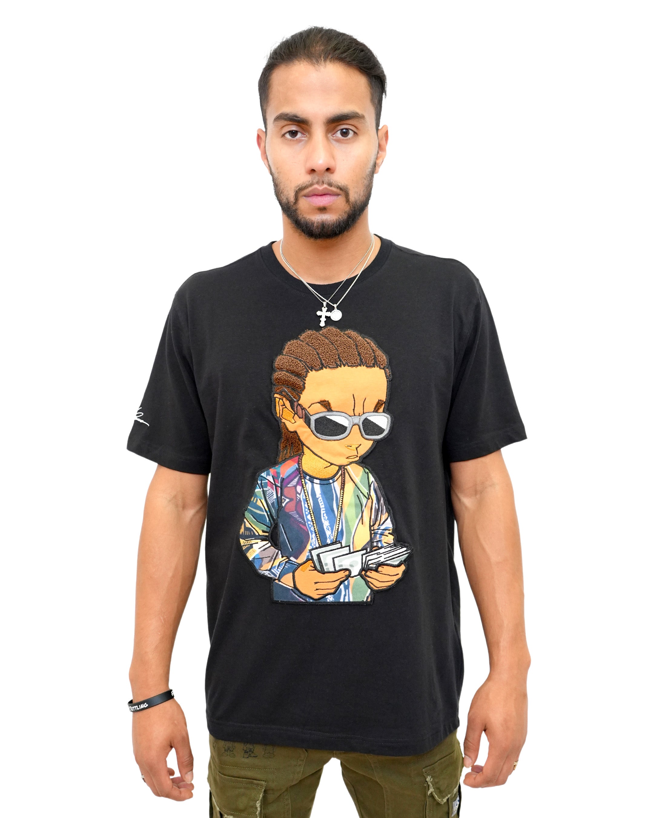 The Boondocks - Riley Smalls Black Knit T-Shirt