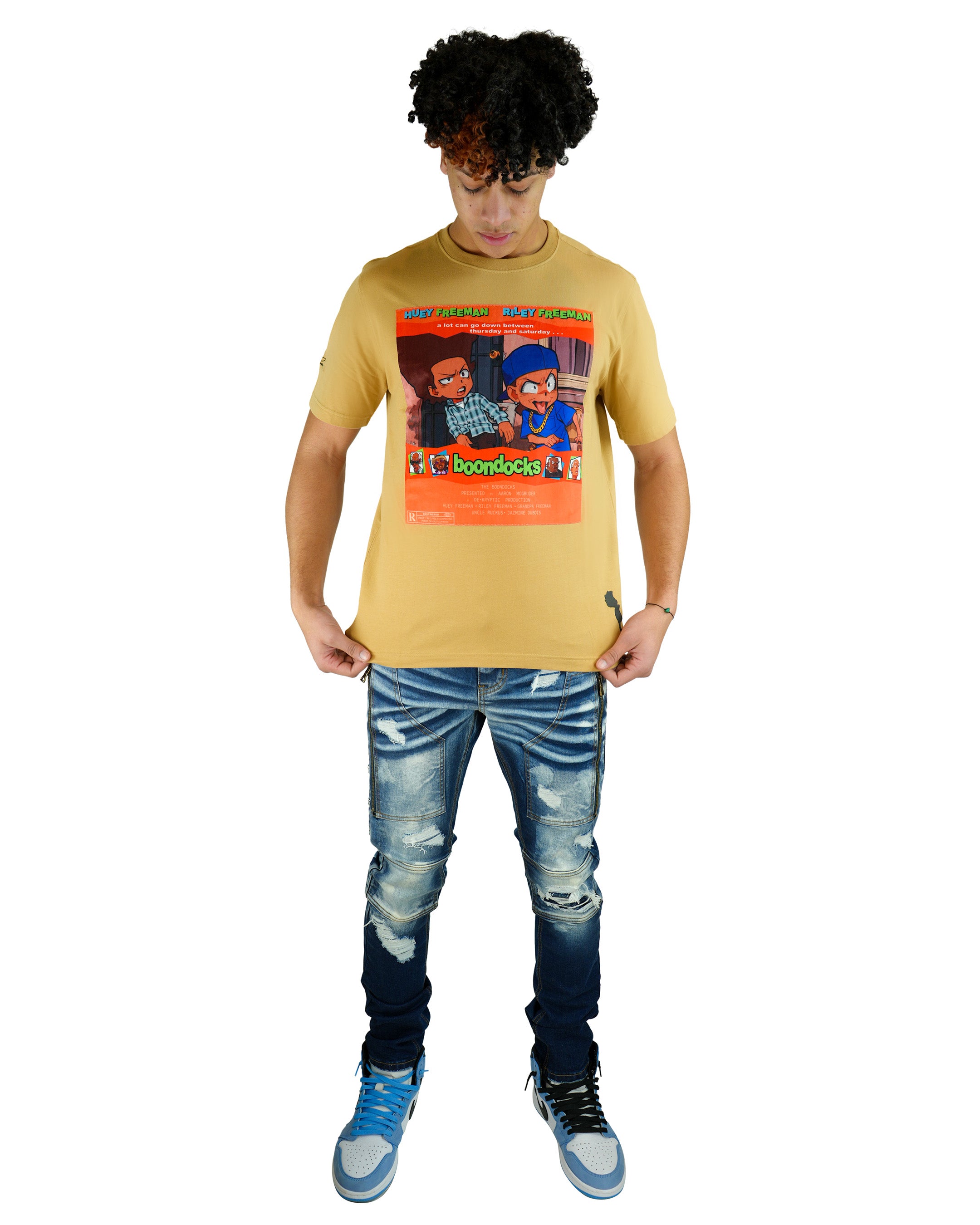 The Boondocks - Friday Khaki T-Shirt