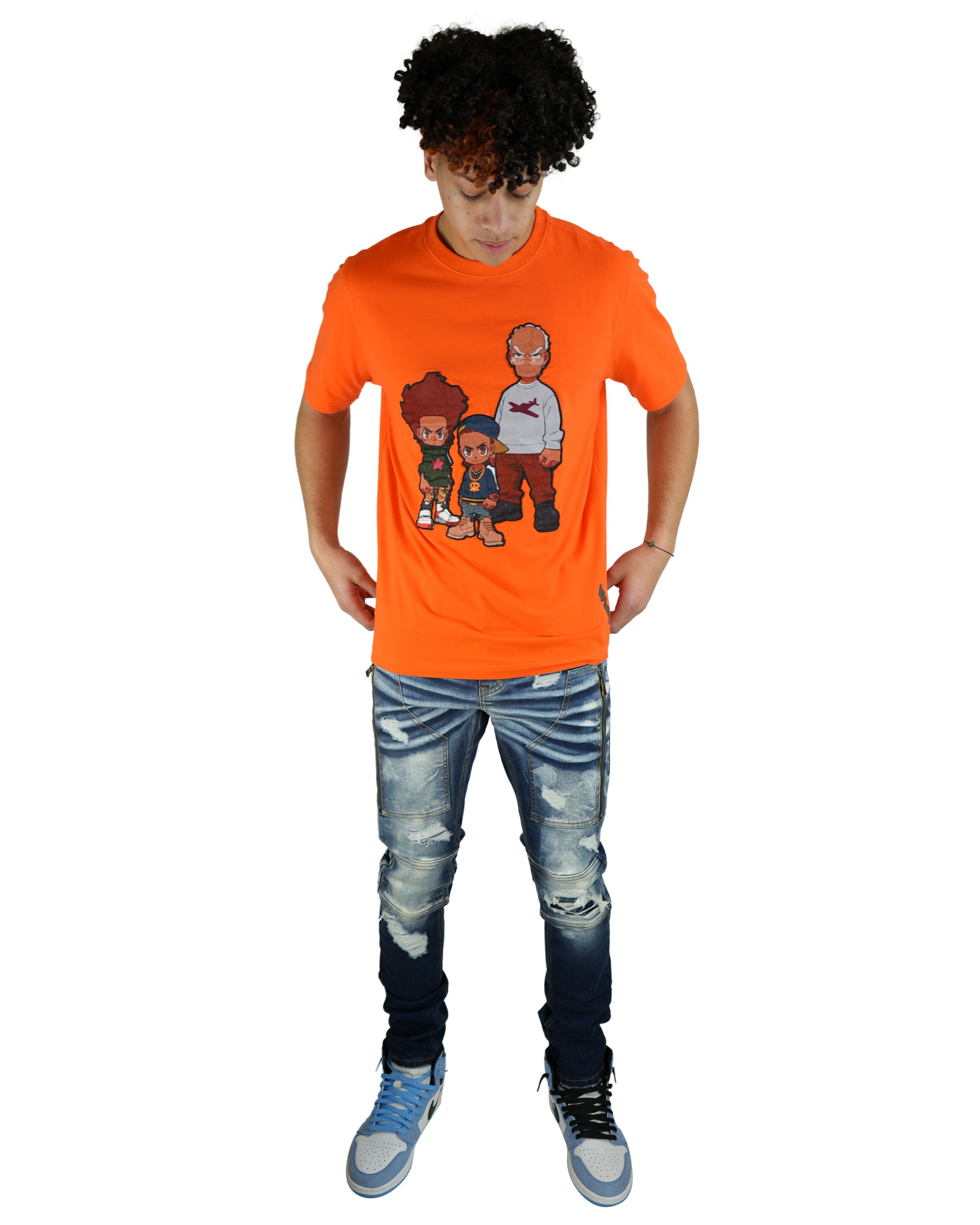 The Boondocks - Granddad Orange T-Shirt