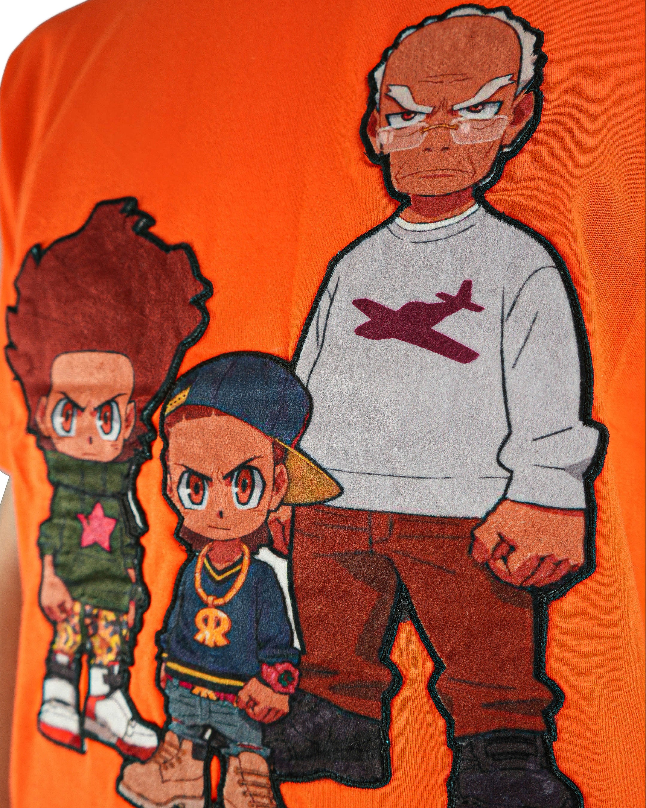 The Boondocks - Granddad Orange T-Shirt