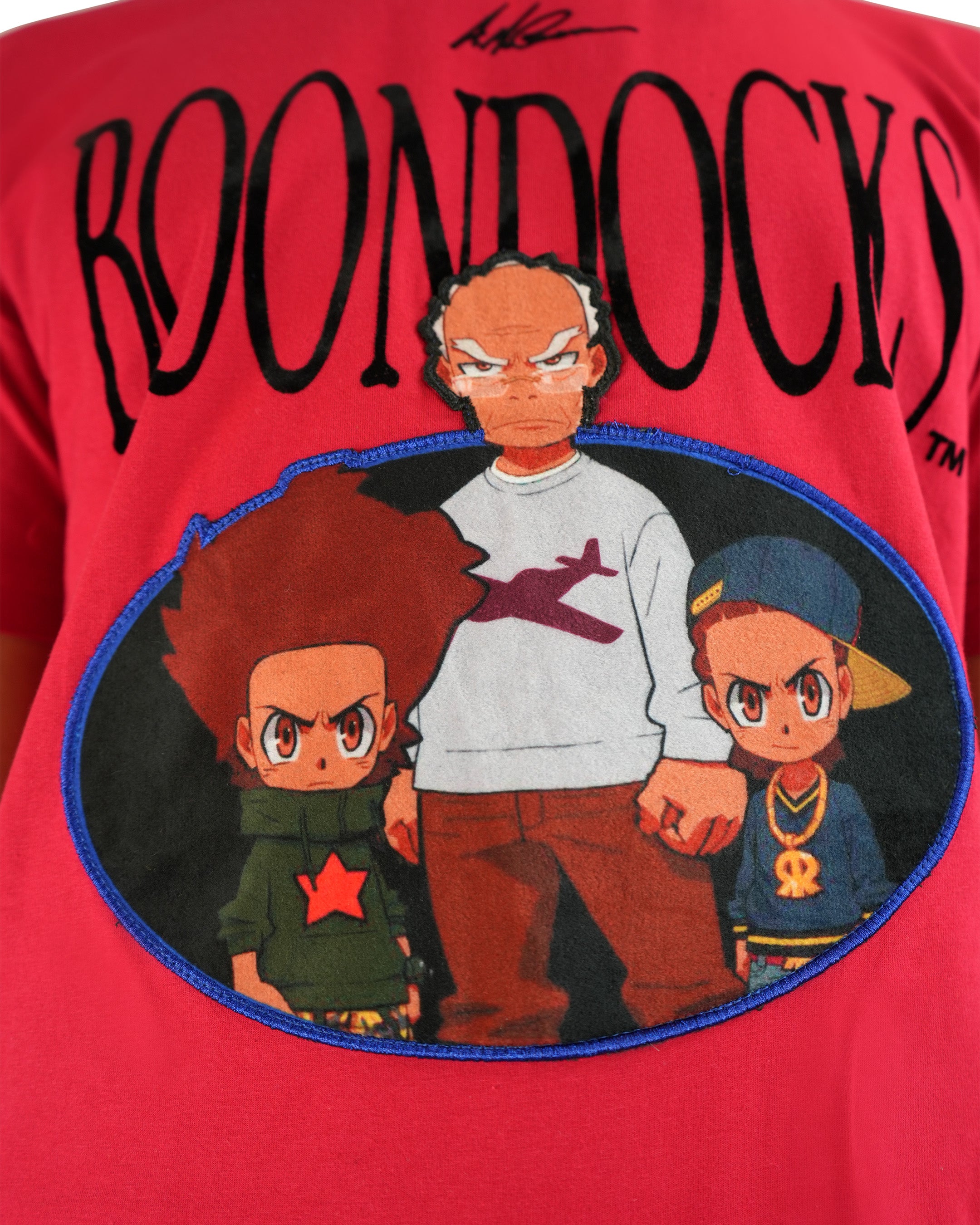 The Boondocks - Family Portrait Red T-Shirt