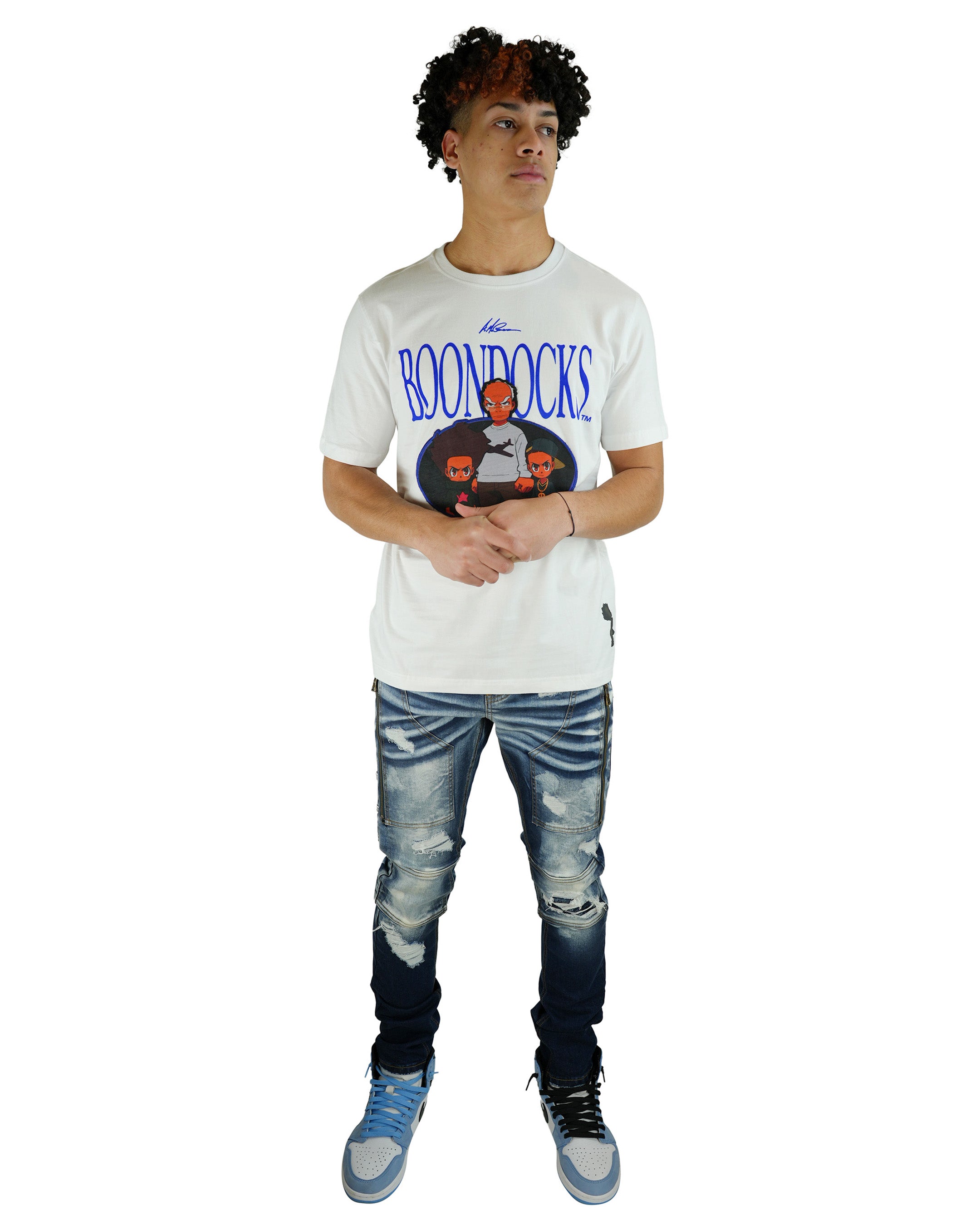 The Boondocks - Family Portrait White T-Shirt
