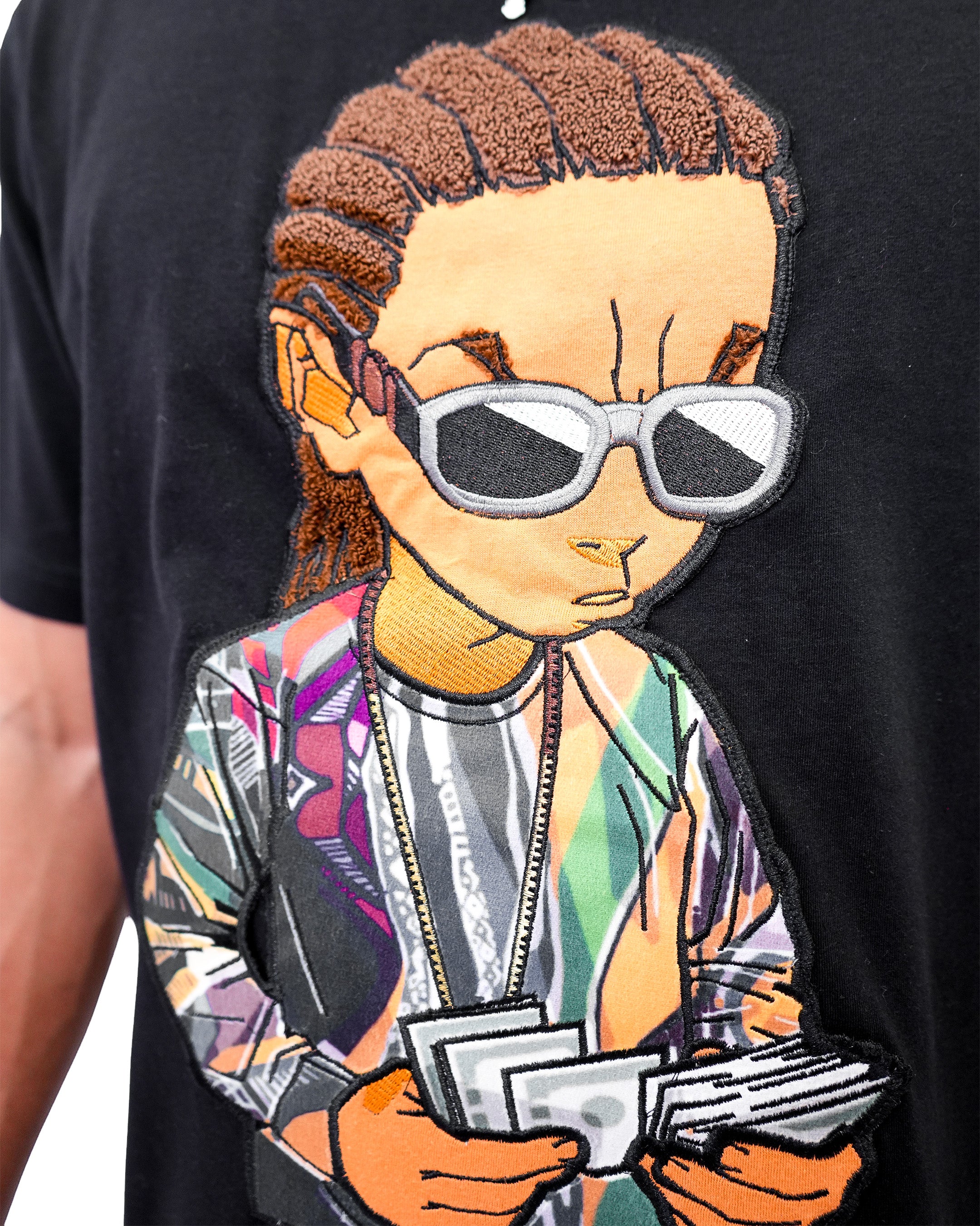 The Boondocks - Riley Smalls Black Knit T-Shirt