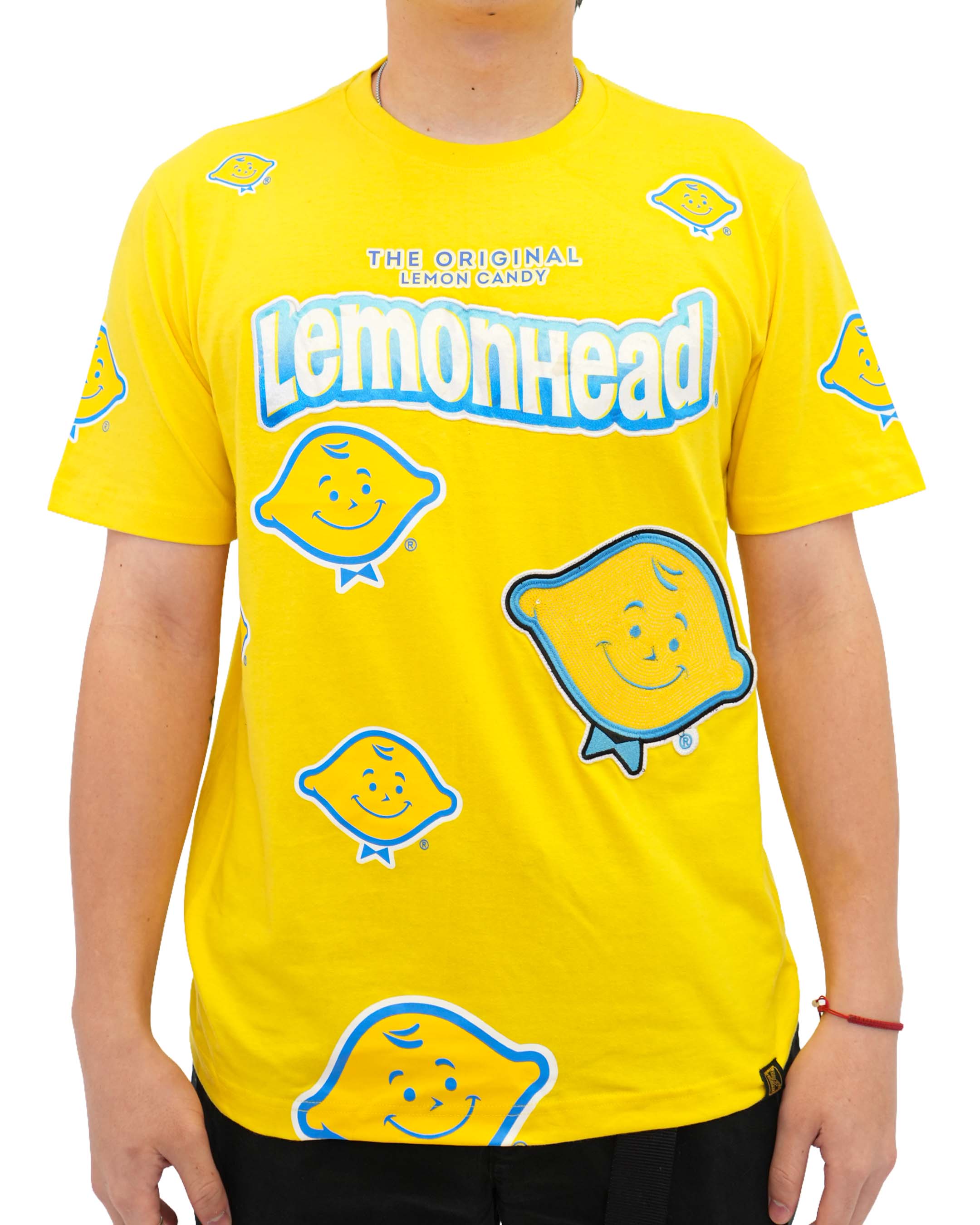 Lemon Heads® Yellow Knit T-Shirt