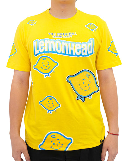 Lemon Heads® Yellow Knit T-Shirt