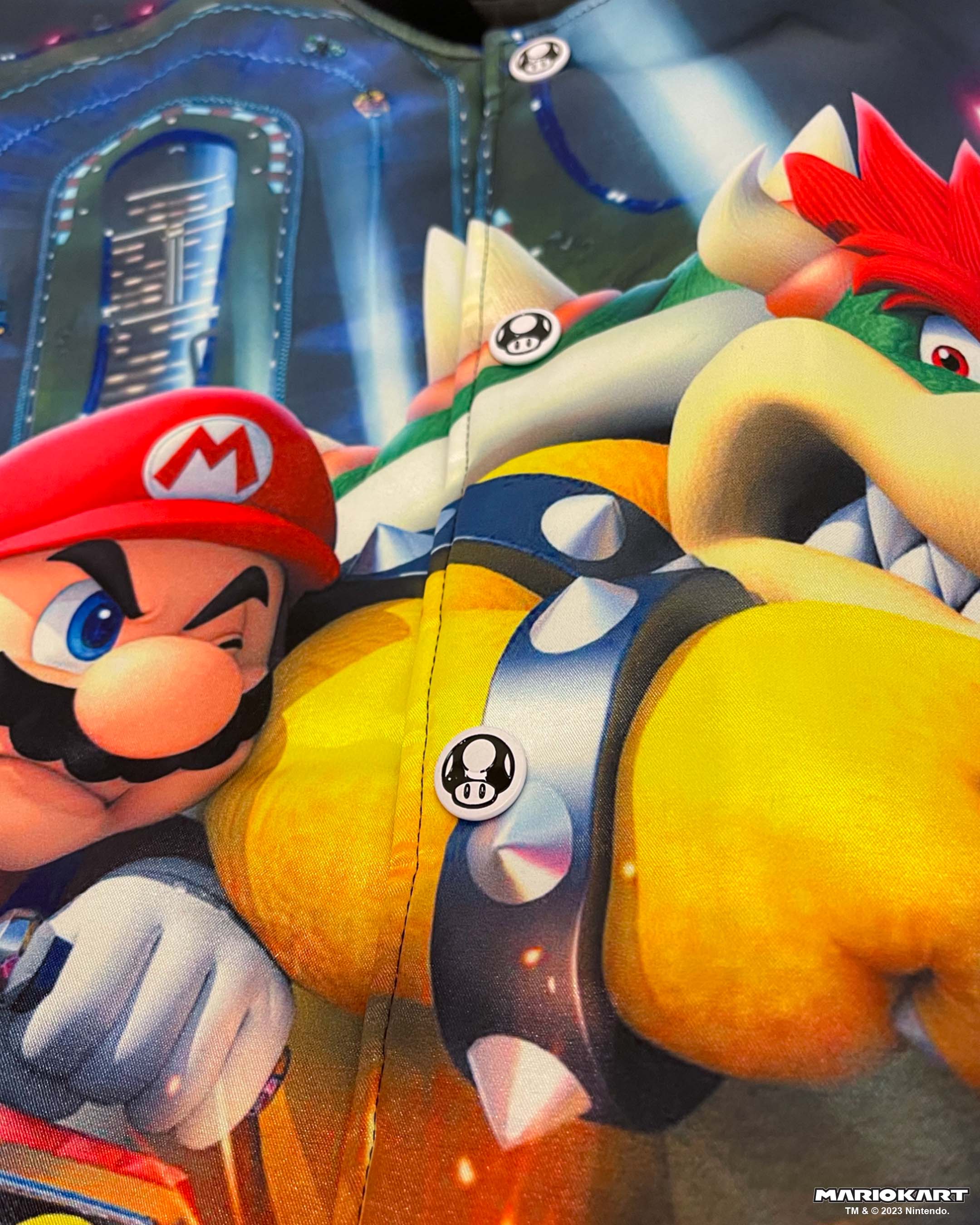 Mario Kart™ Varsity Satin Black Jacket