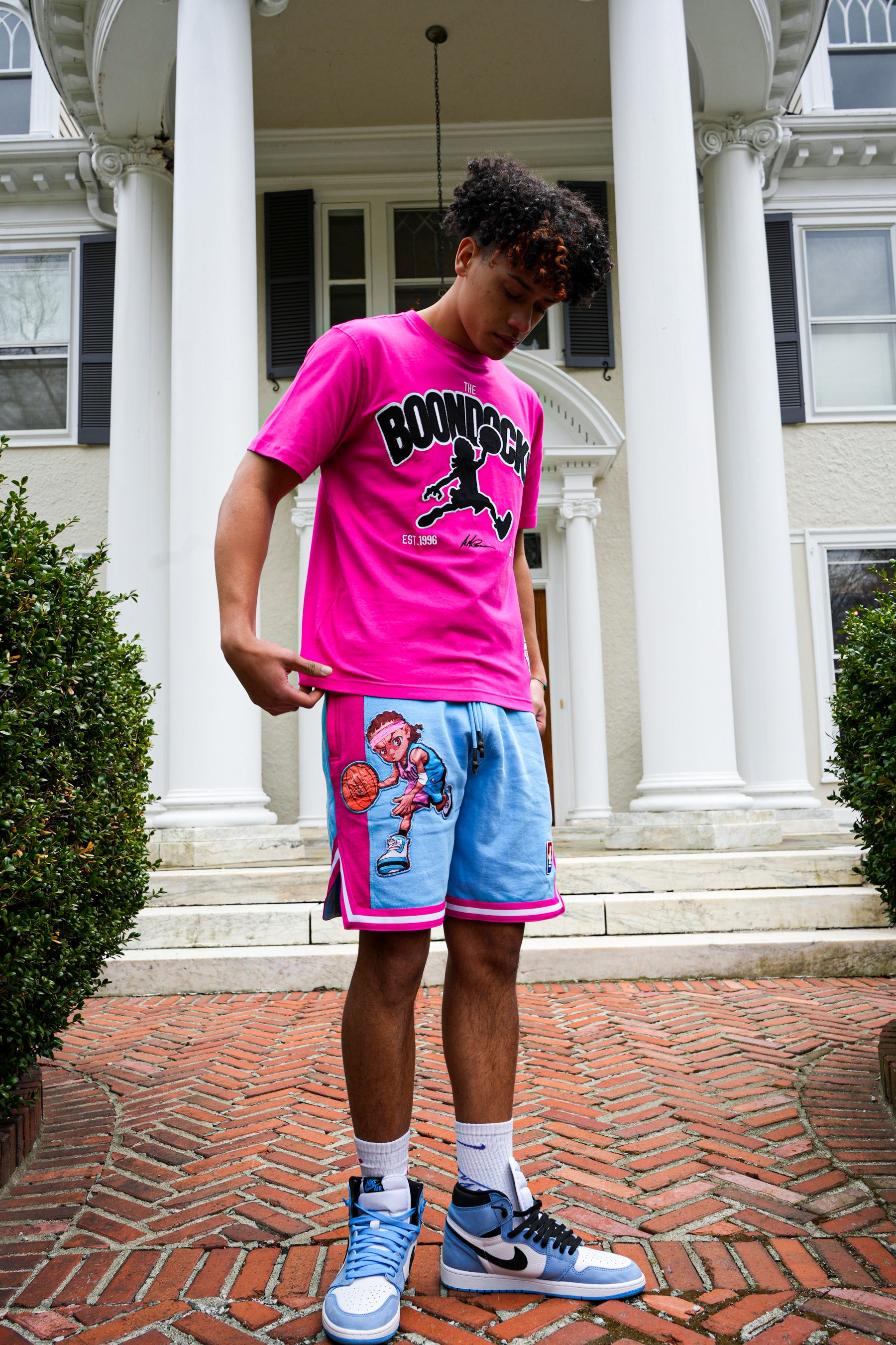 The Boondocks - Air Riley Pink T-Shirt