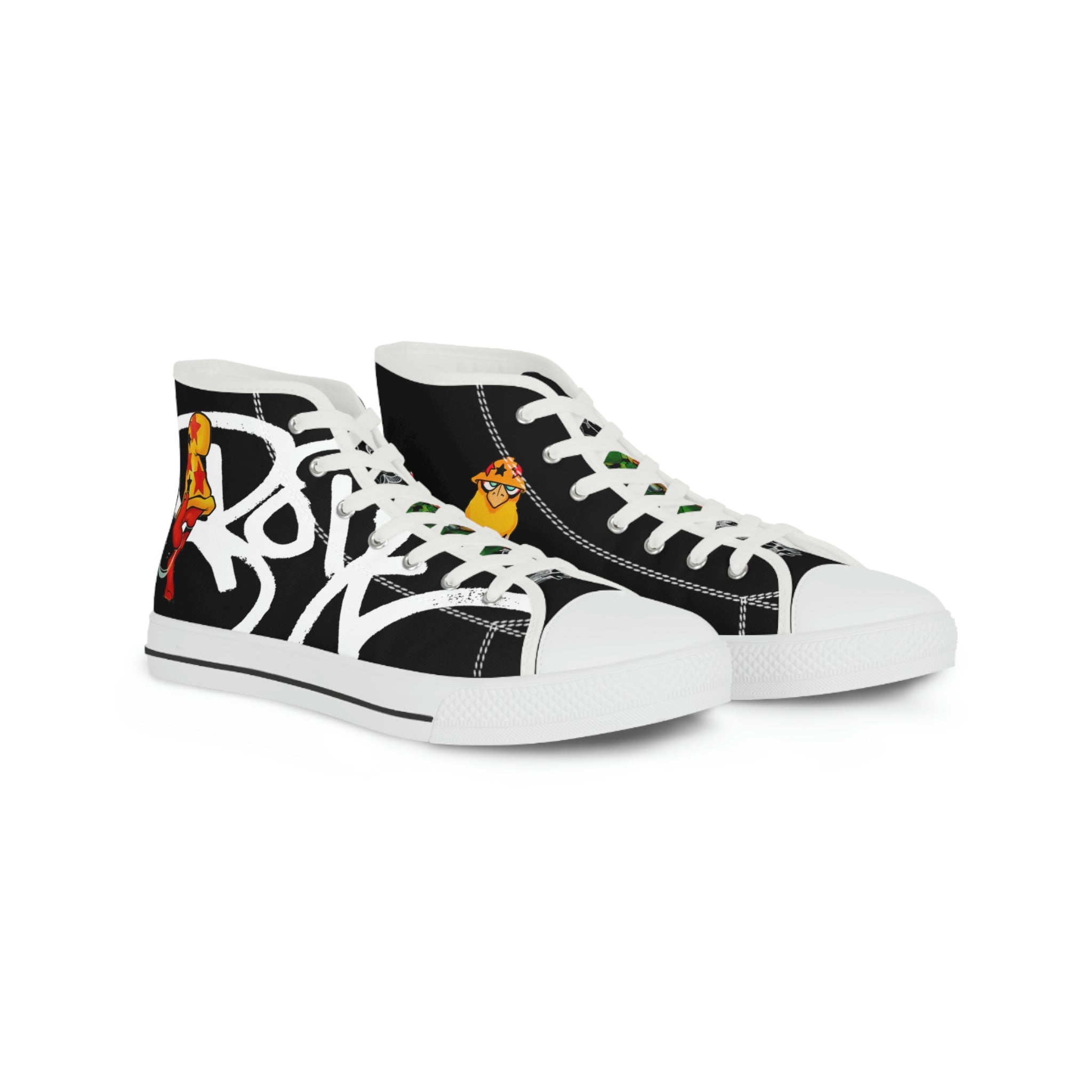 The "BODE CANVAS" Hi-Top Black #1