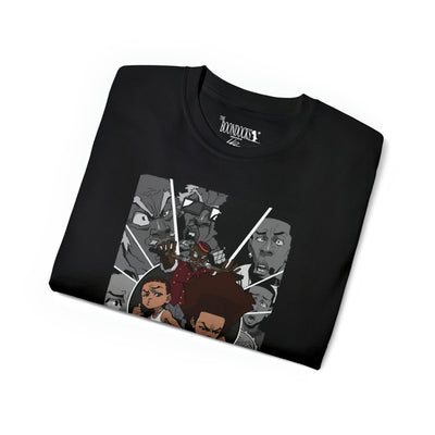 The Boondocks - Action Ready Black Eco-T-Shirt