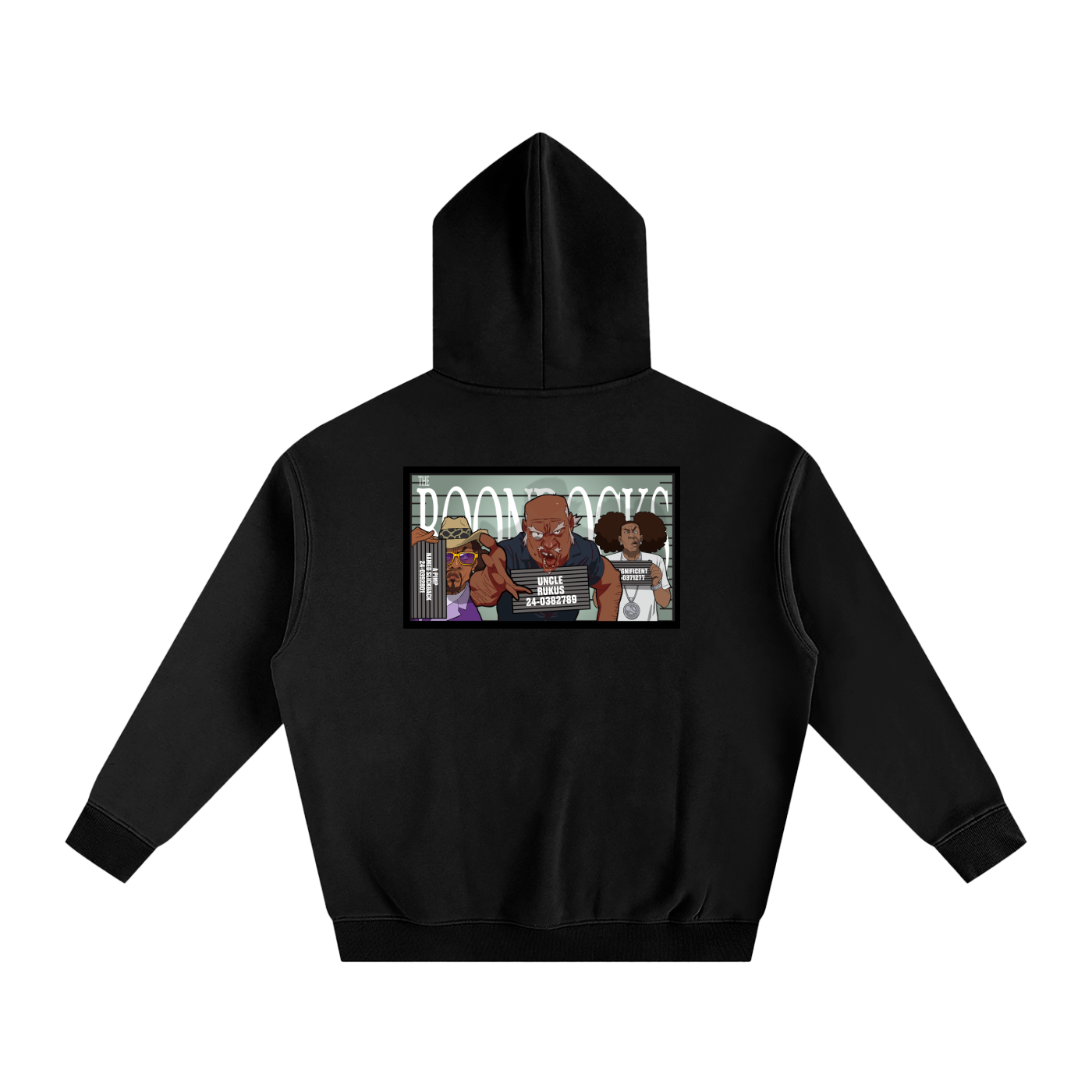 The Boondocks Woodcrest Public Enemies Mugshot Hoodie